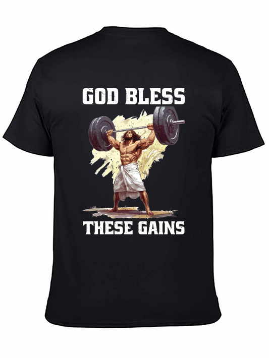 God Bless These Gains Graphic Tee