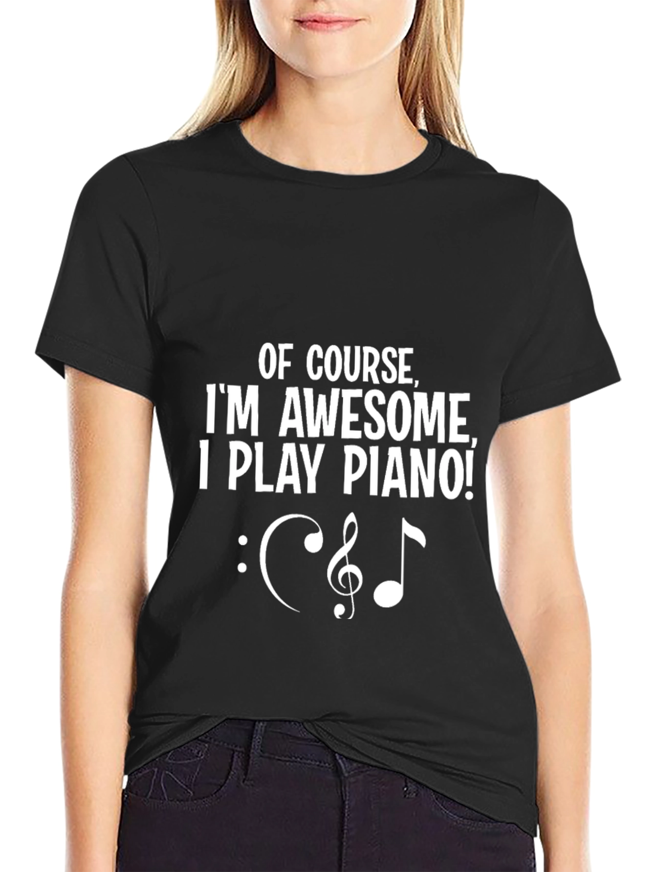 Awesome Piano Player Graphic T-Shirt