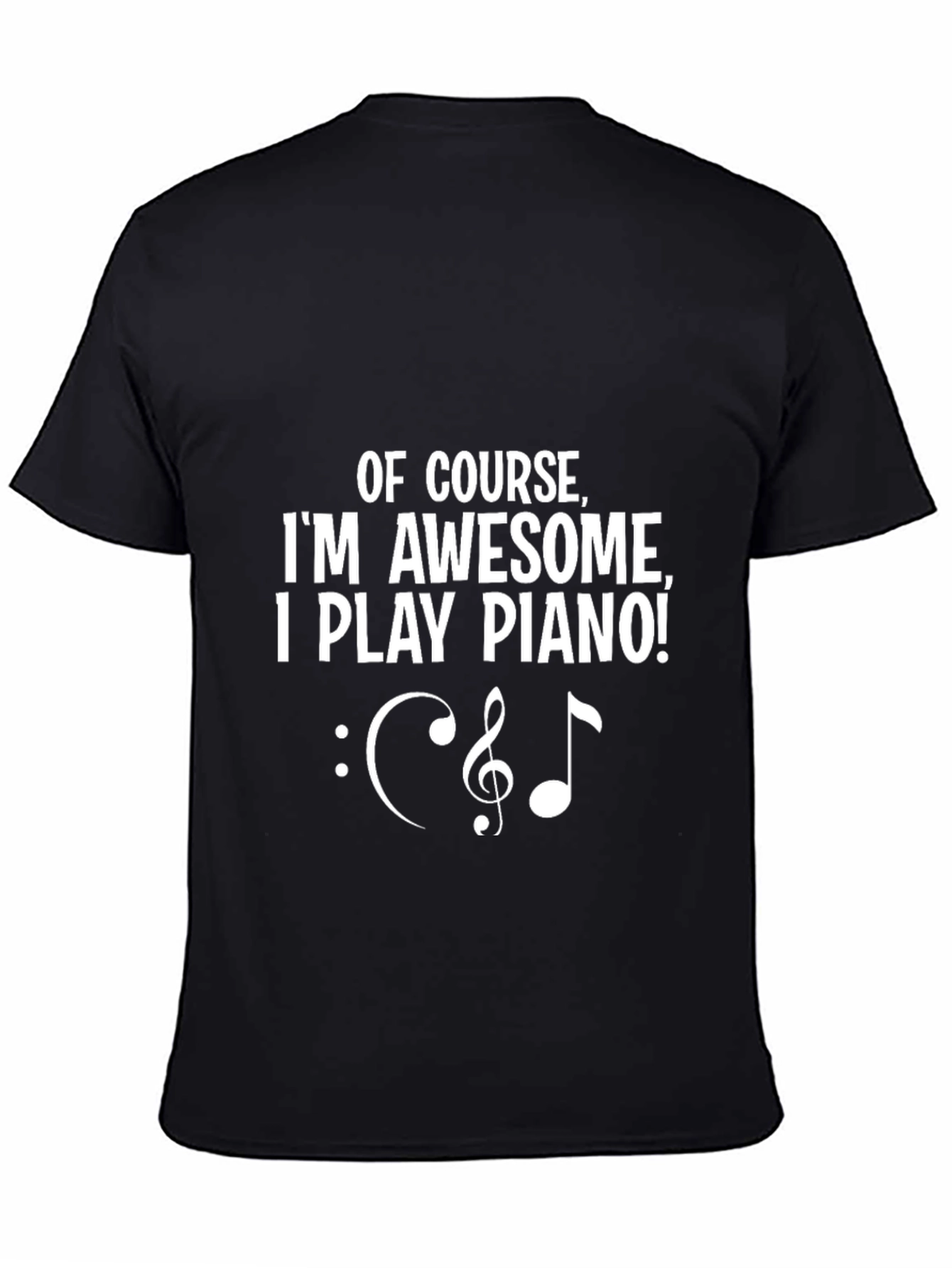 Awesome Piano Player Graphic T-Shirt