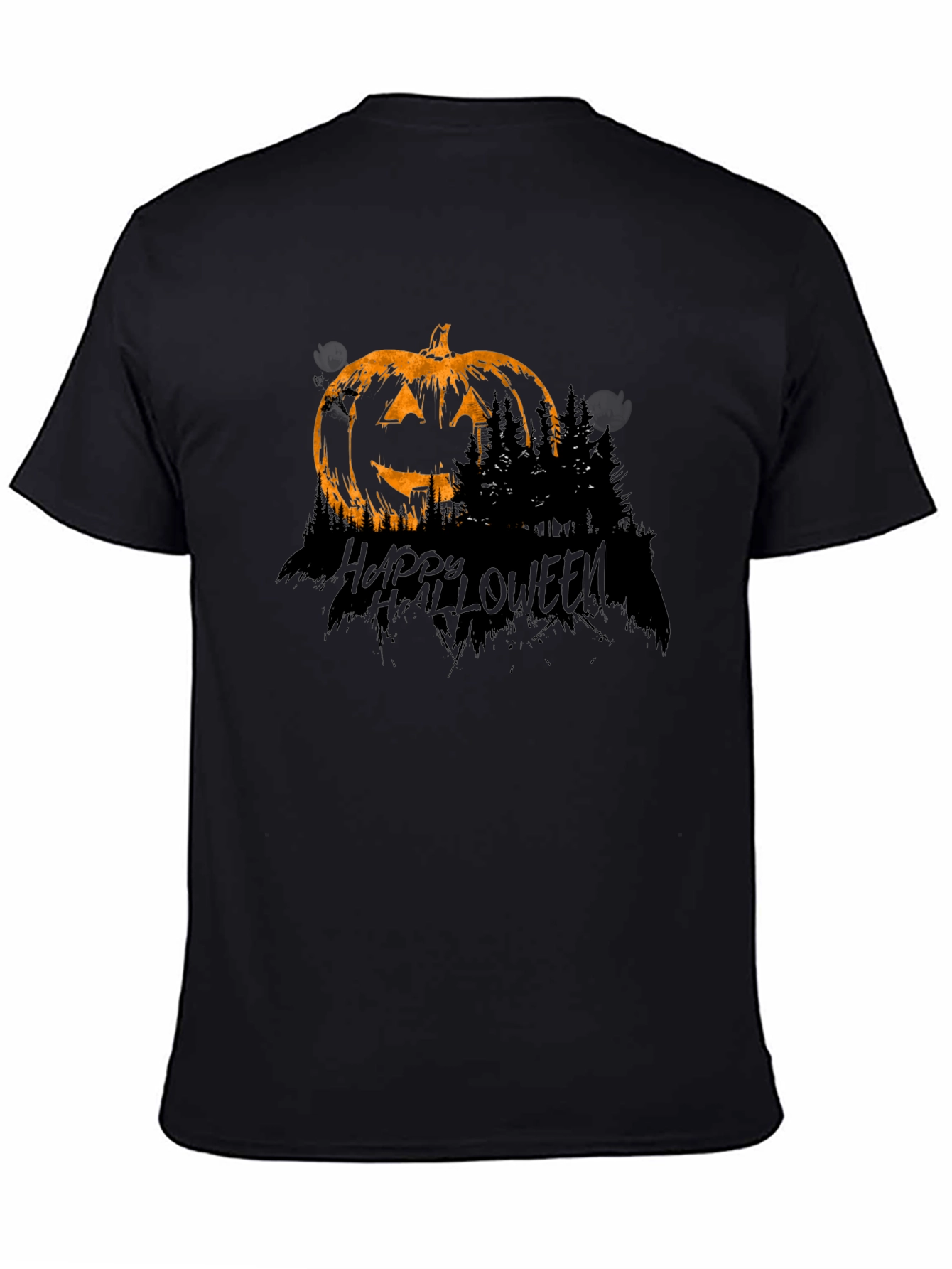 Halloween Pumpkin Graphic T-Shirt