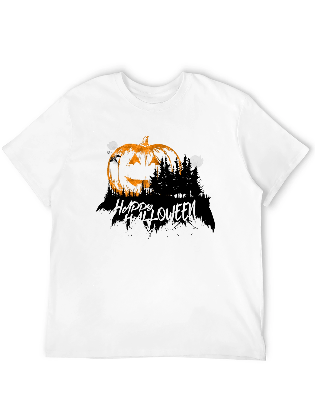 Halloween Pumpkin Graphic T-Shirt