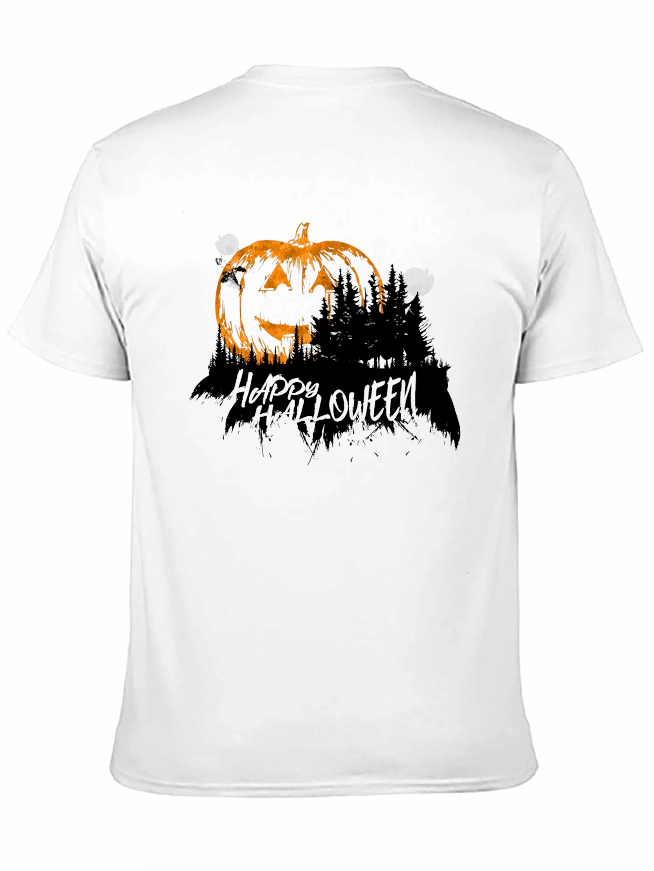 Halloween Pumpkin Graphic T-Shirt