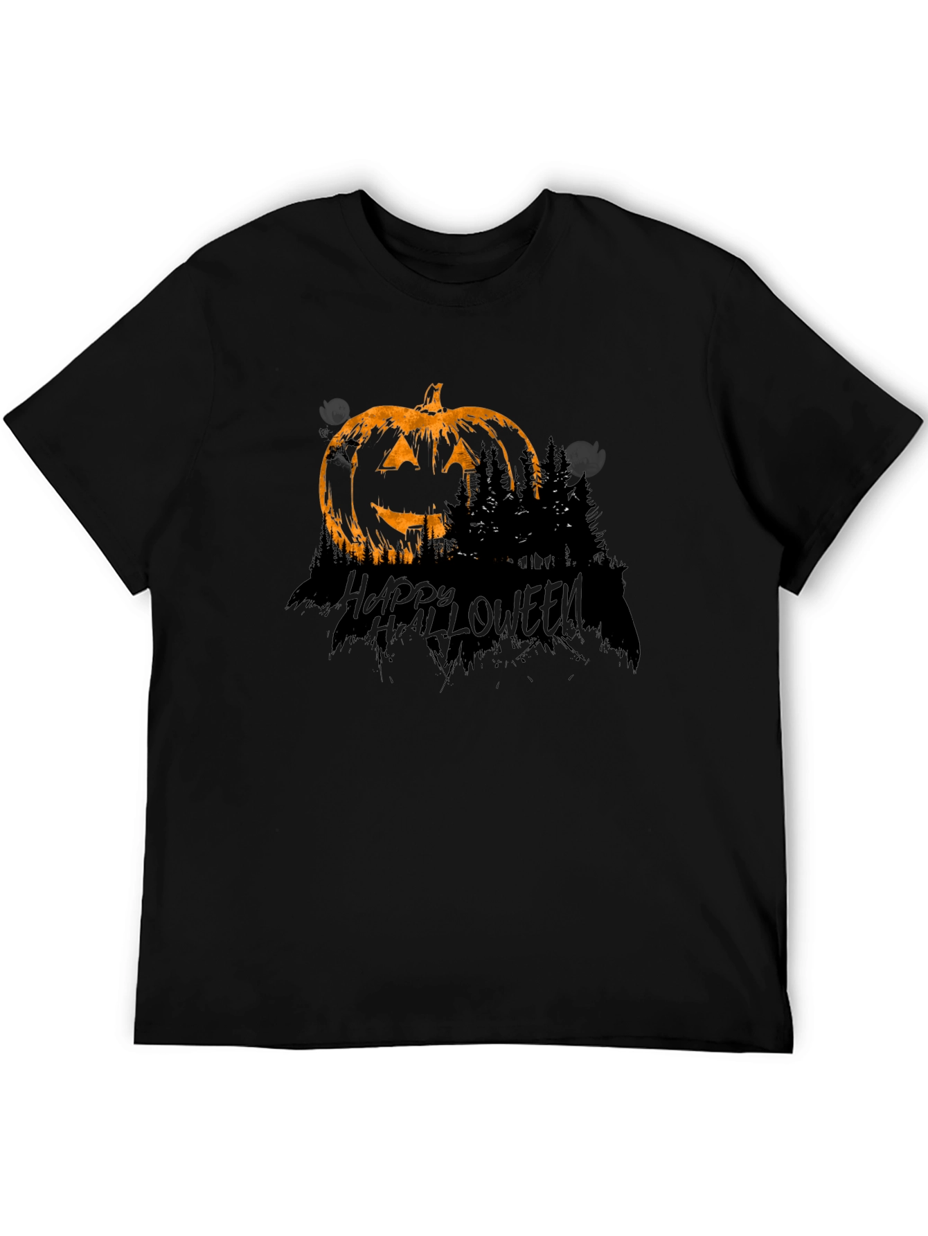 Halloween Pumpkin Graphic T-Shirt