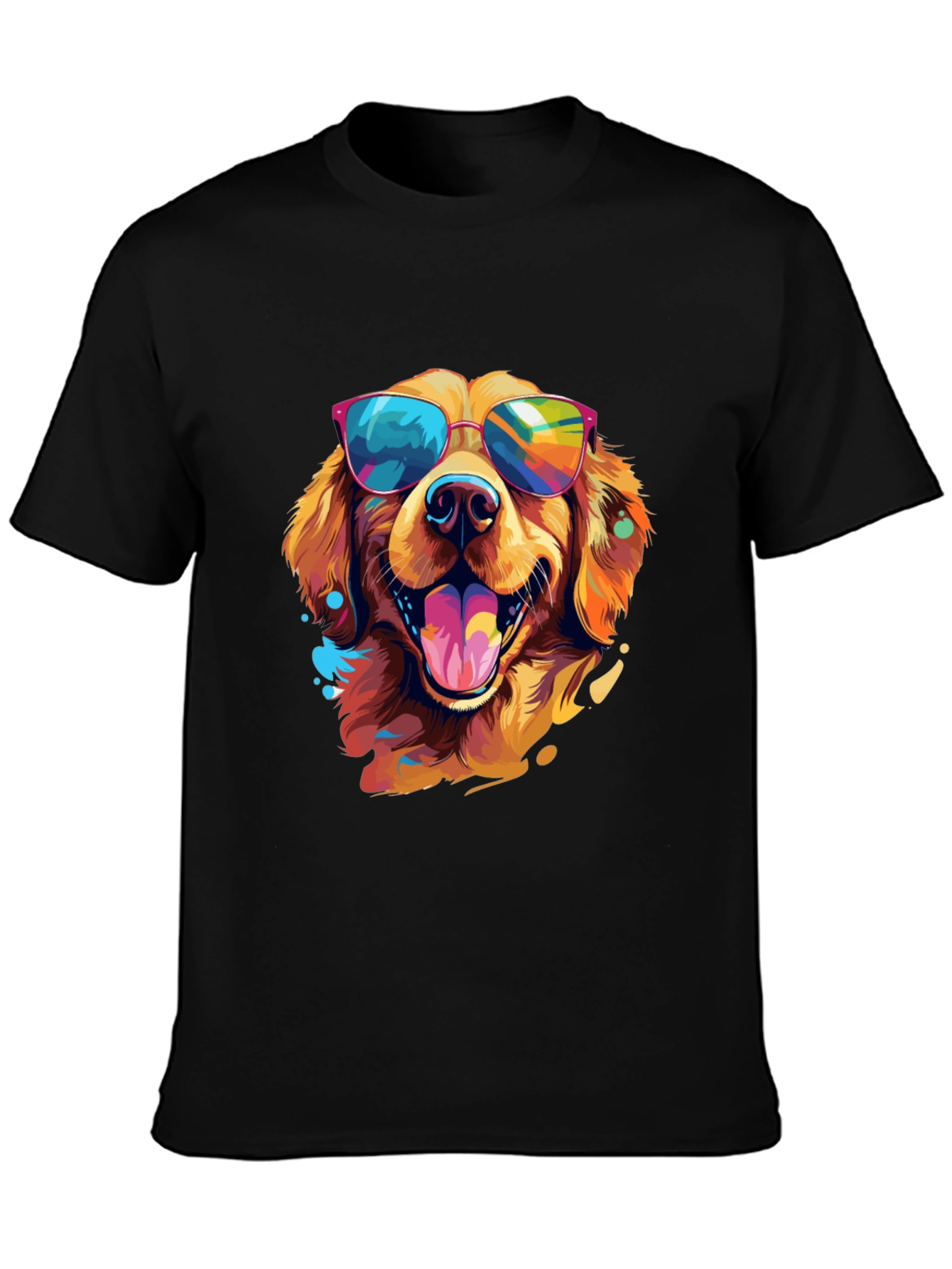 Cool Dog Graphic Tee - Fun & Stylish