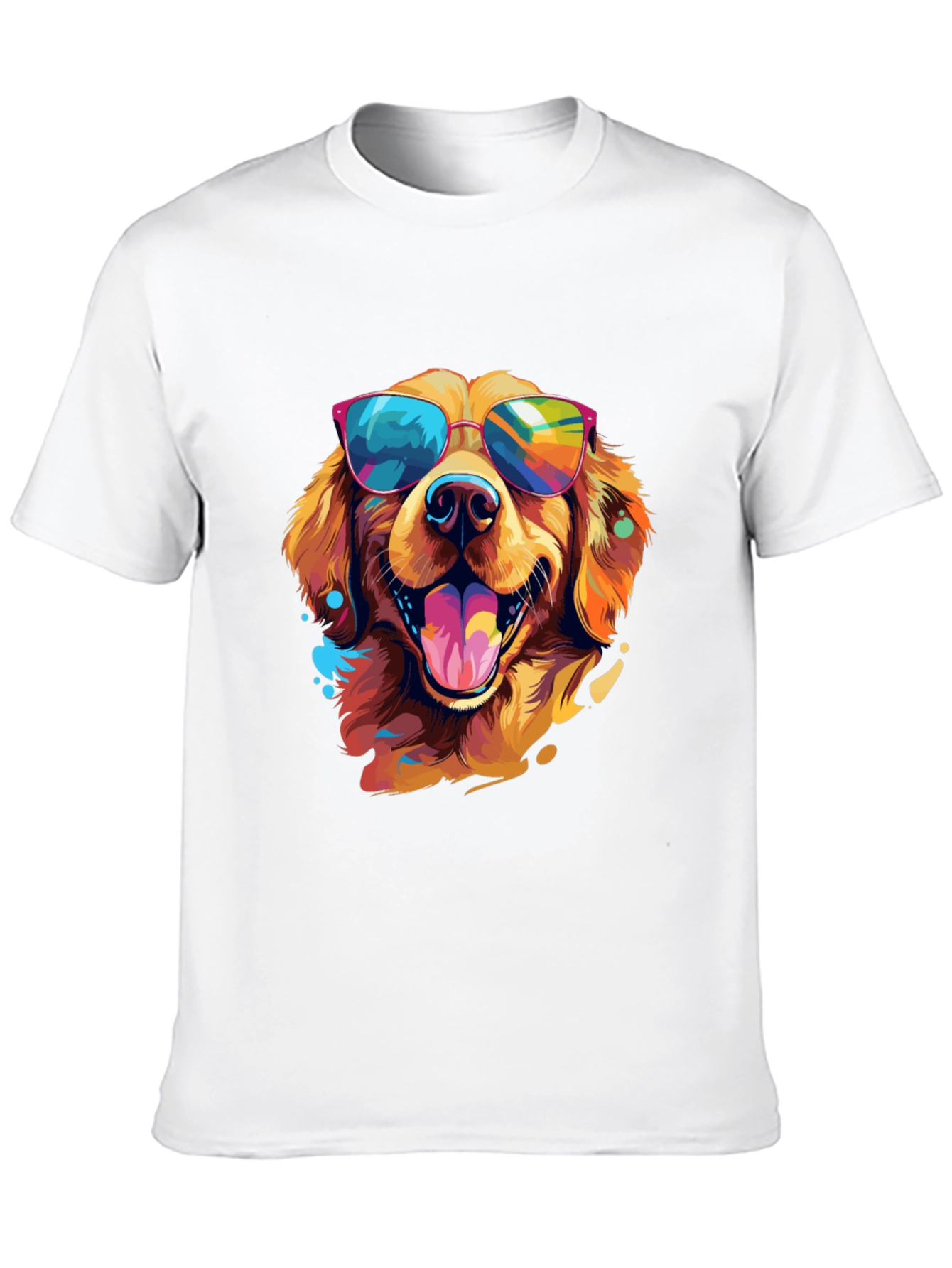 Cool Dog Graphic Tee - Fun & Stylish