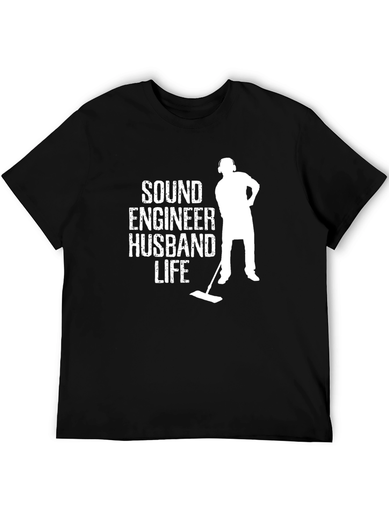 Sound Engineer Husband Life Graphic Tee