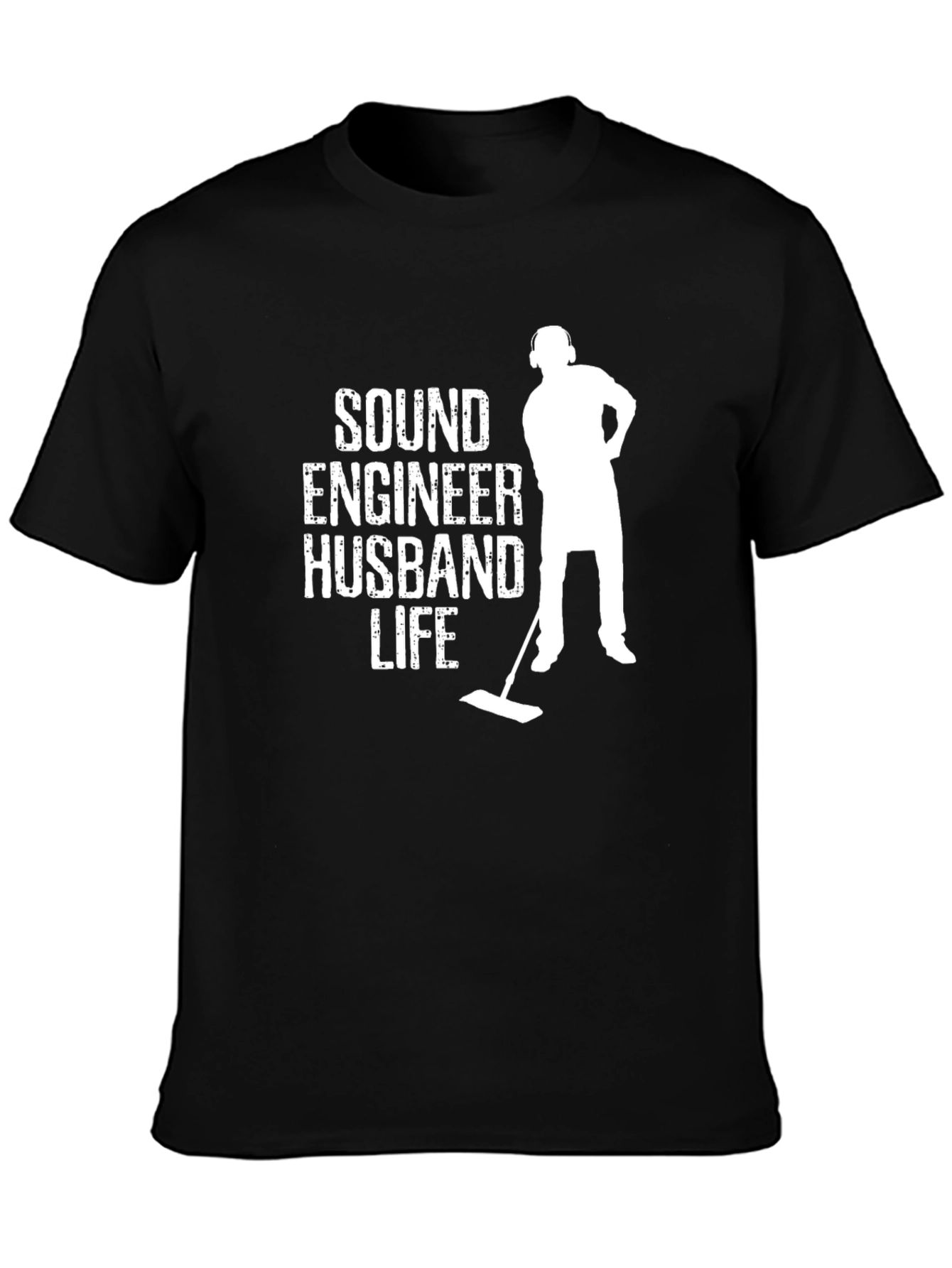 Sound Engineer Husband Life Graphic Tee