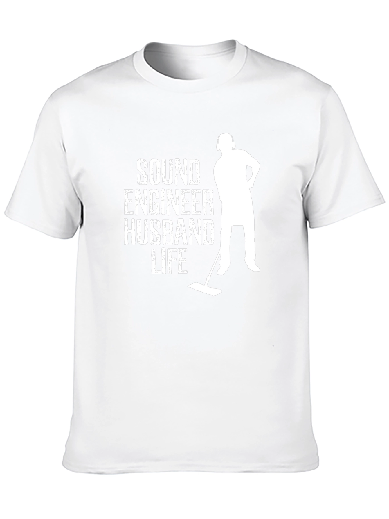 Sound Engineer Husband Life Graphic Tee