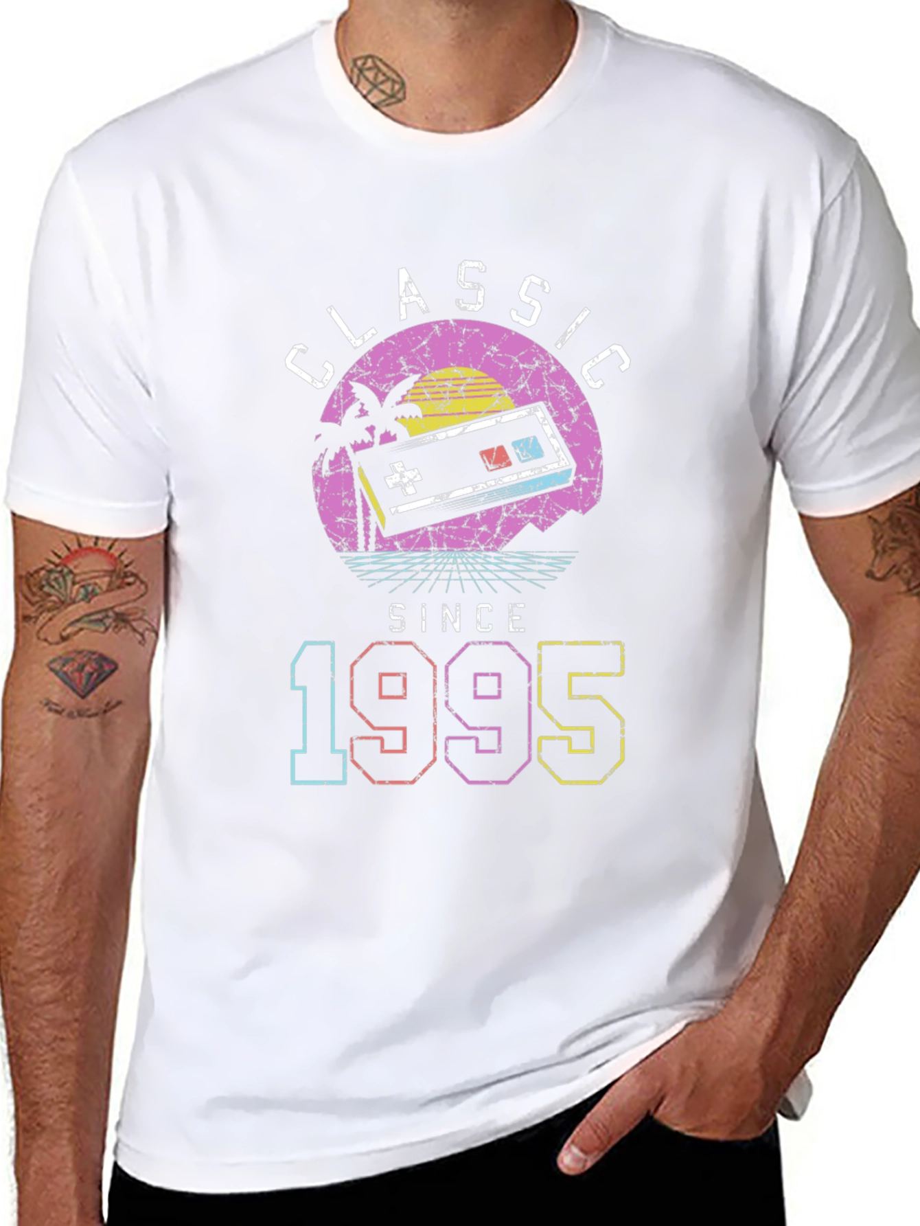 Classic Since 1995 Retro Gamer T-Shirt