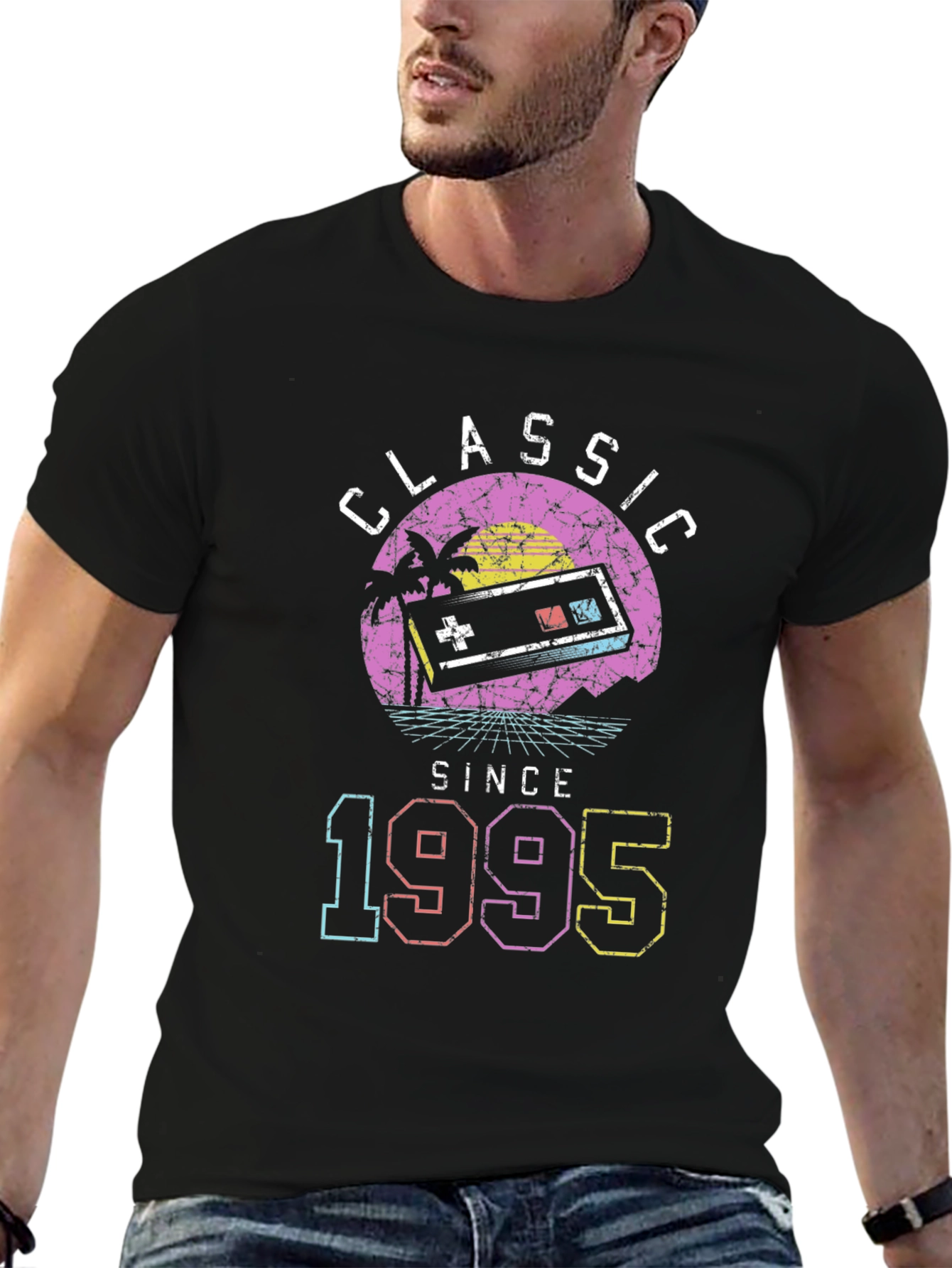 Classic Since 1995 Retro Gamer T-Shirt