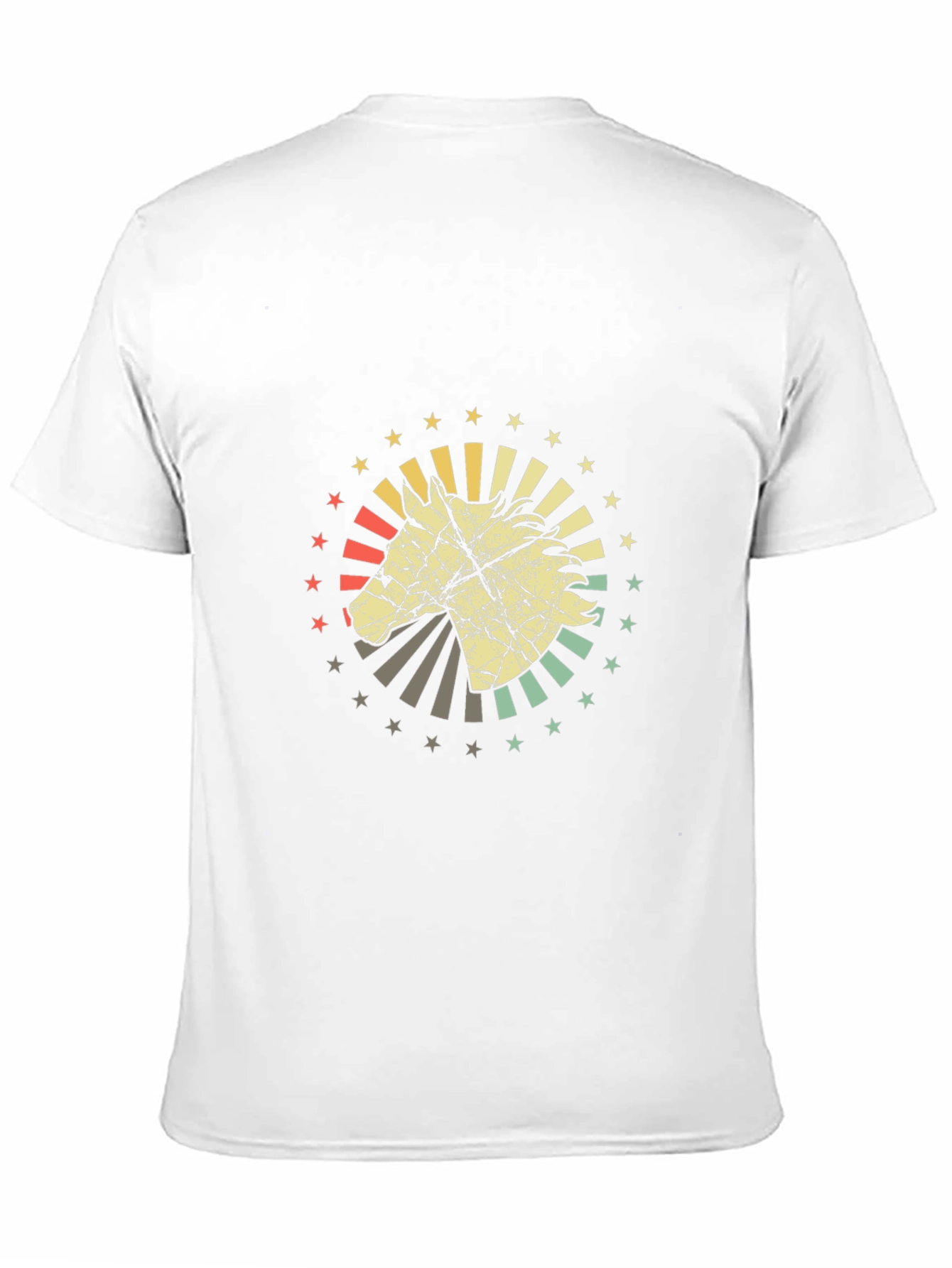 Retro Horse T-Shirt - Graphic Print
