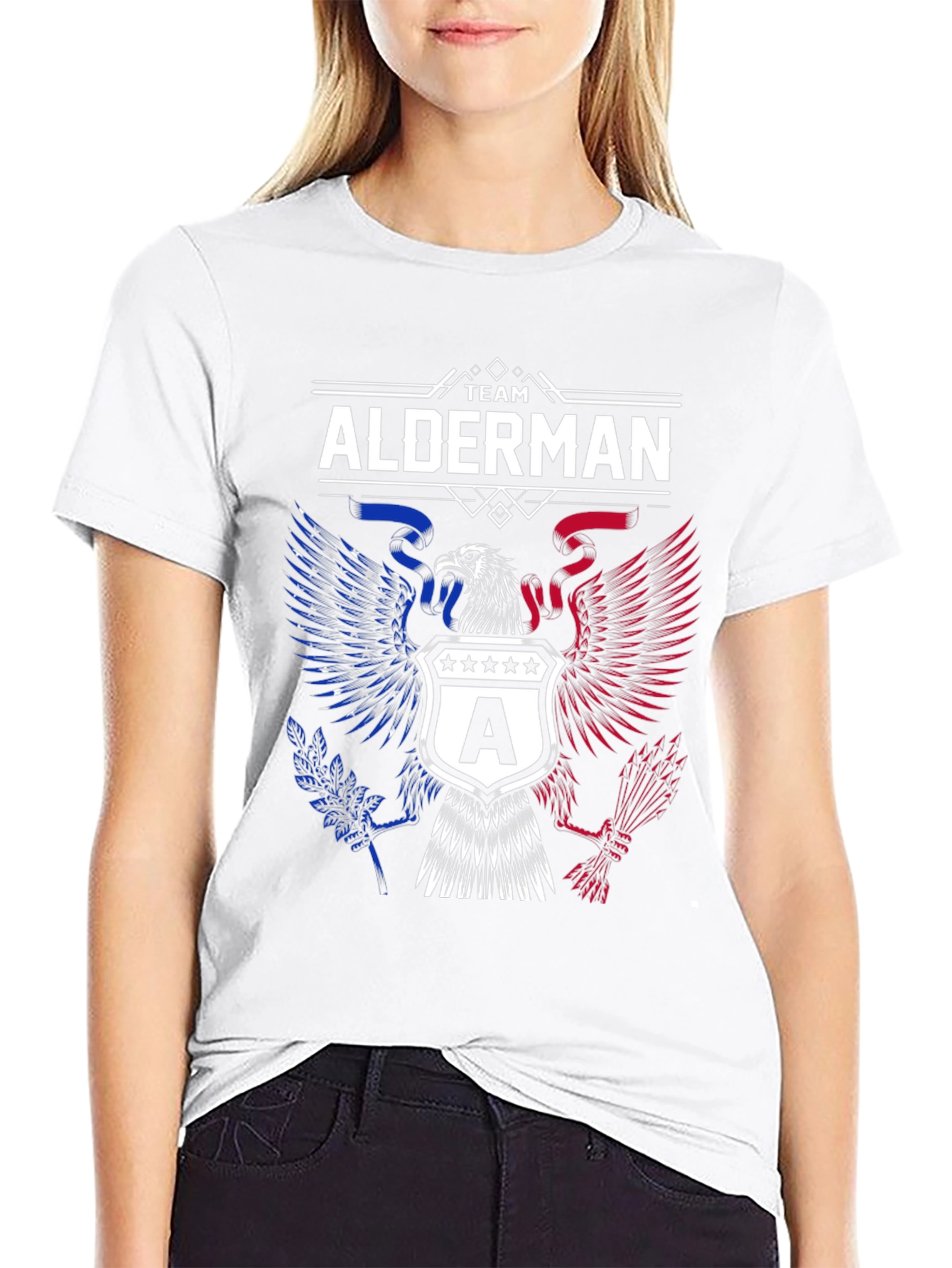 Team Alderman Eagle Graphic T-Shirt