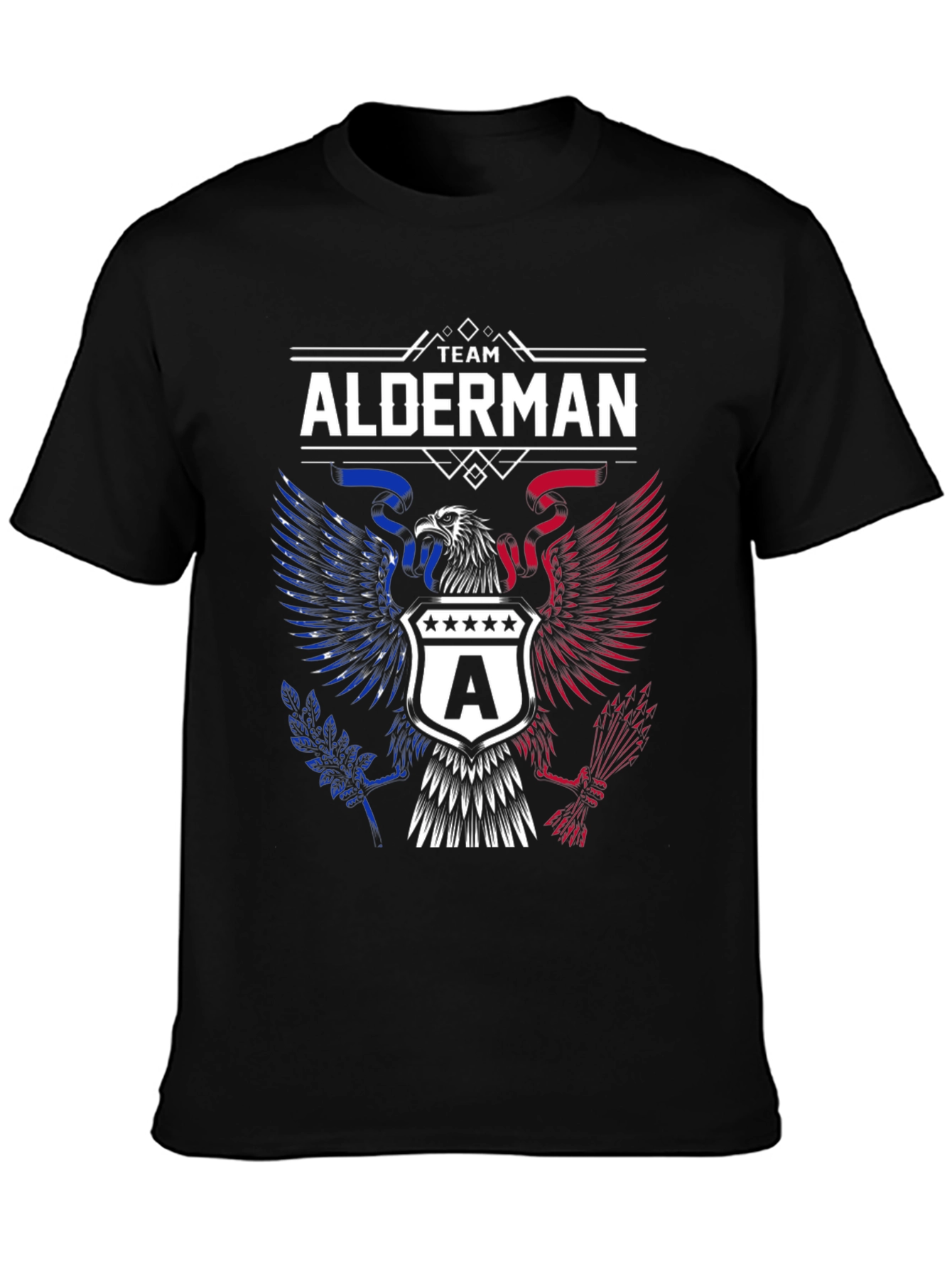 Team Alderman Eagle Graphic T-Shirt