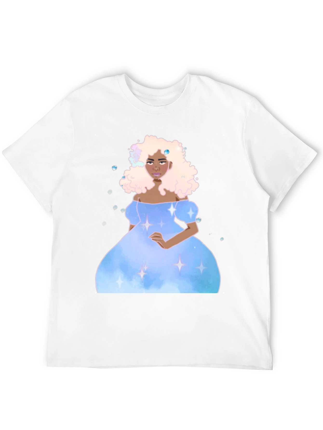 Celestial Princess Black T-Shirt