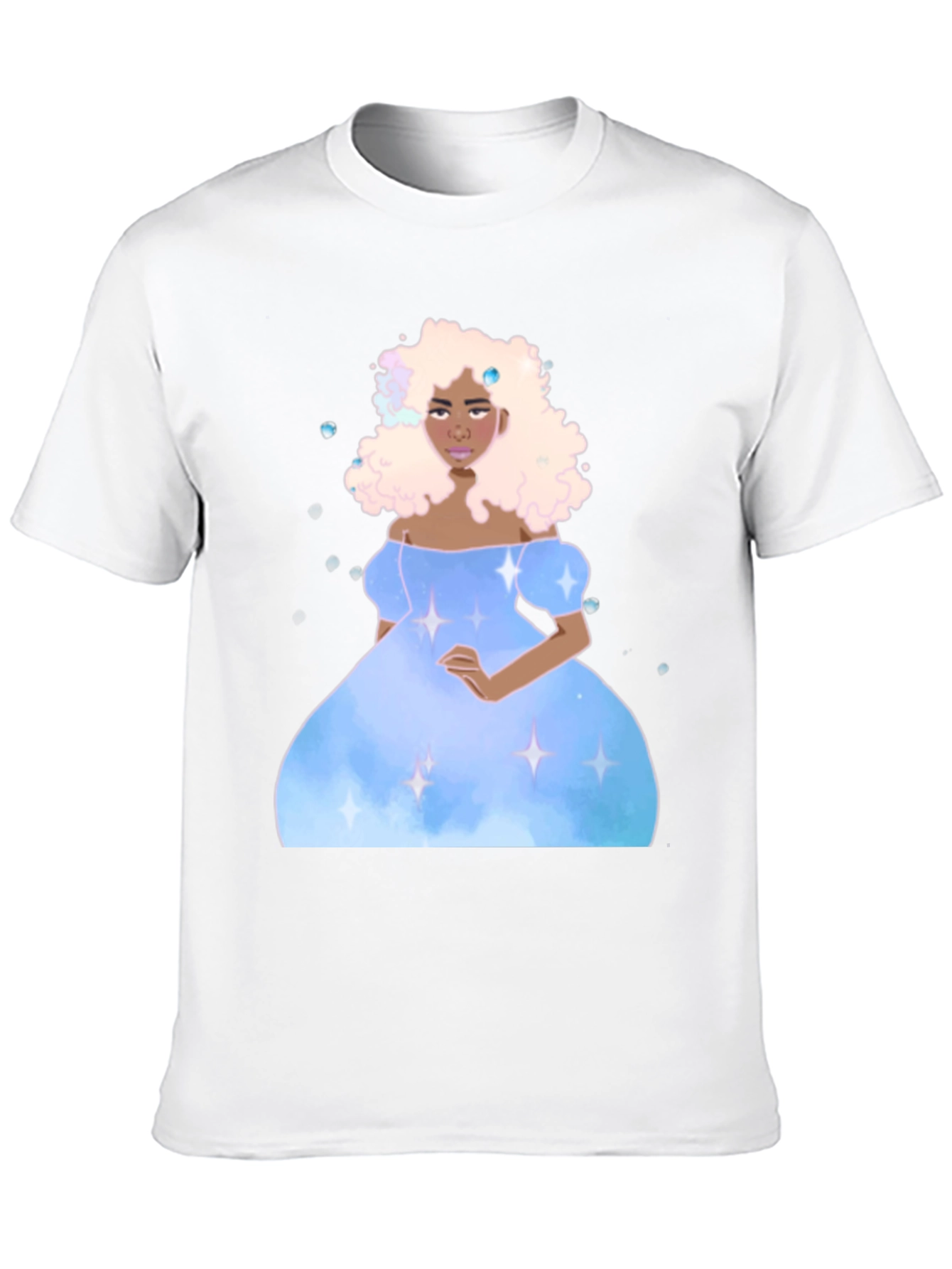 Celestial Princess Black T-Shirt