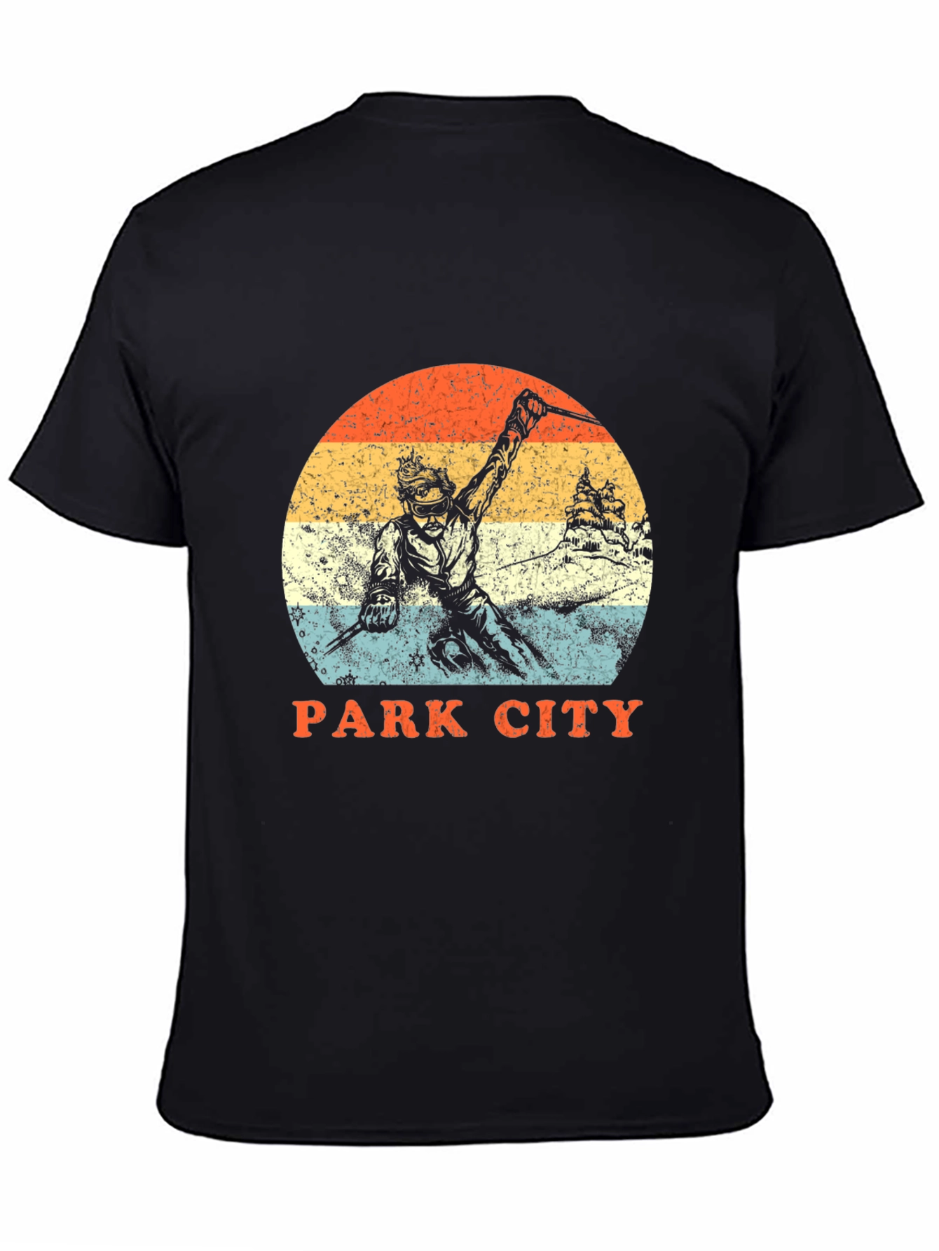 Park City Retro Skiing T-Shirt
