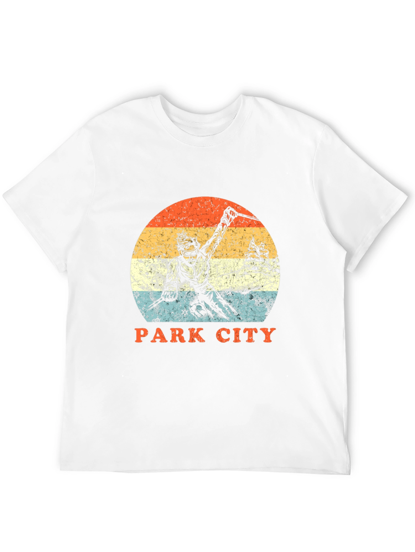 Park City Retro Skiing T-Shirt