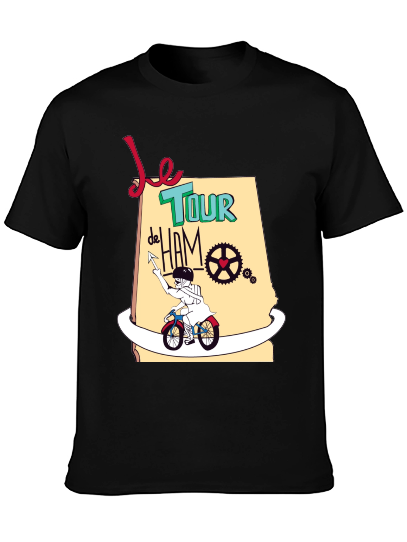 Le Tour de Ham Graphic T-Shirt