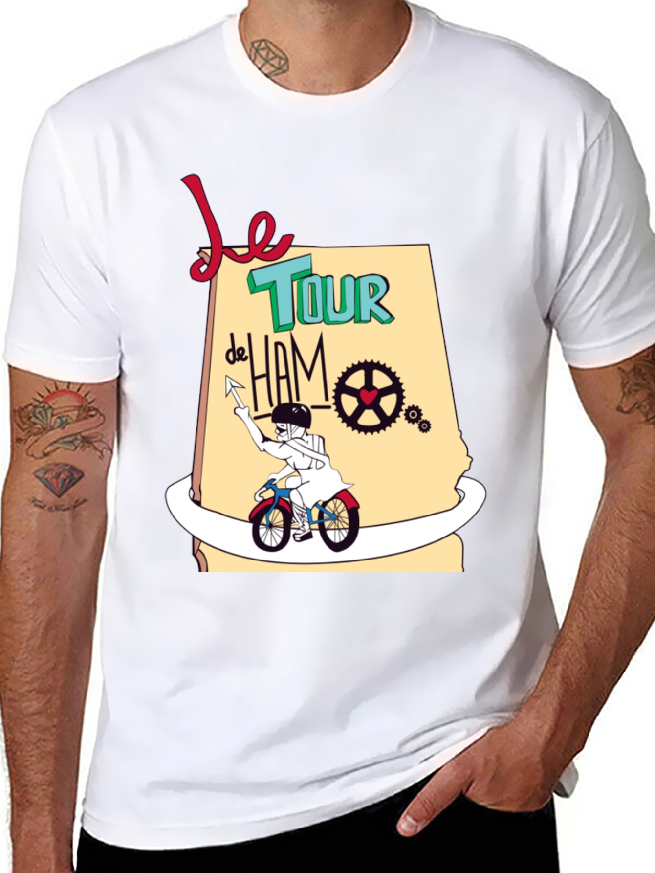 Le Tour de Ham Graphic T-Shirt