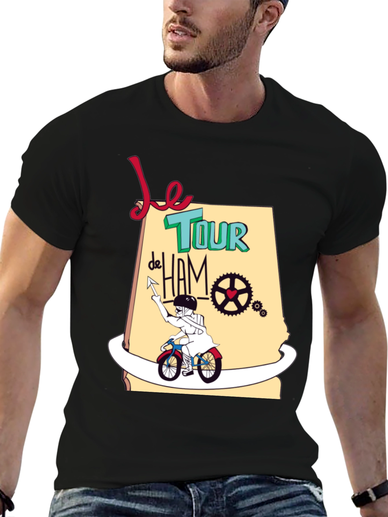 Le Tour de Ham Graphic T-Shirt