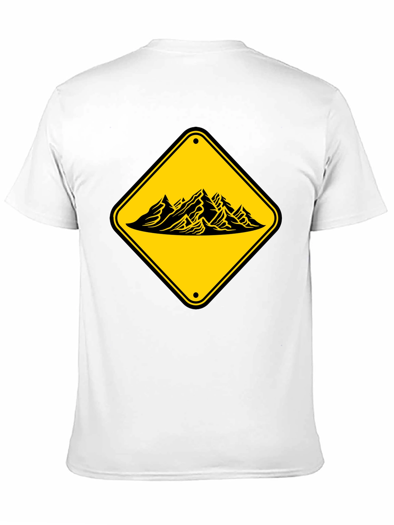Mountain Sign Graphic Tee - Adventure Awaits!