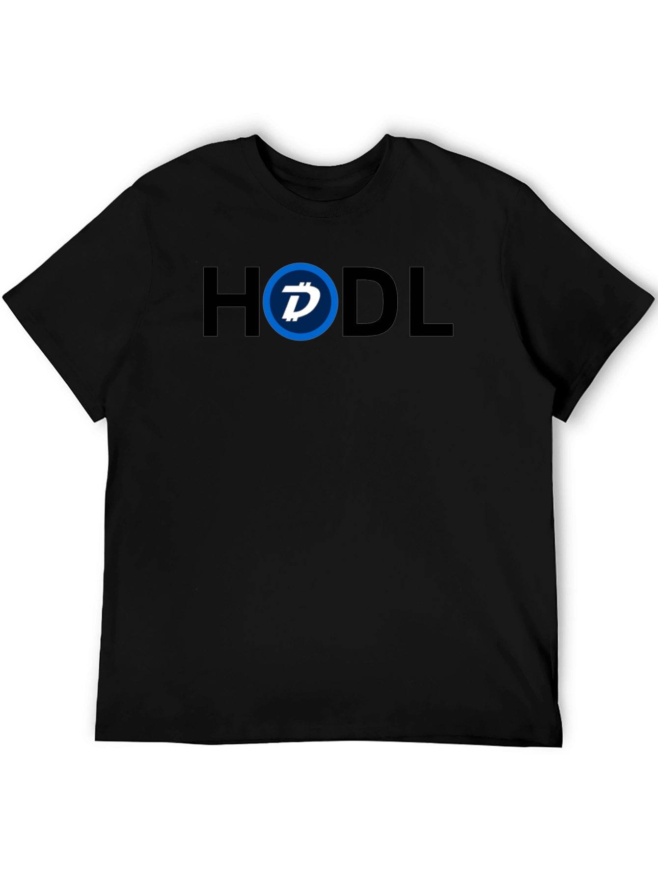 HODL Crypto Black T-Shirt - Crypto Investor