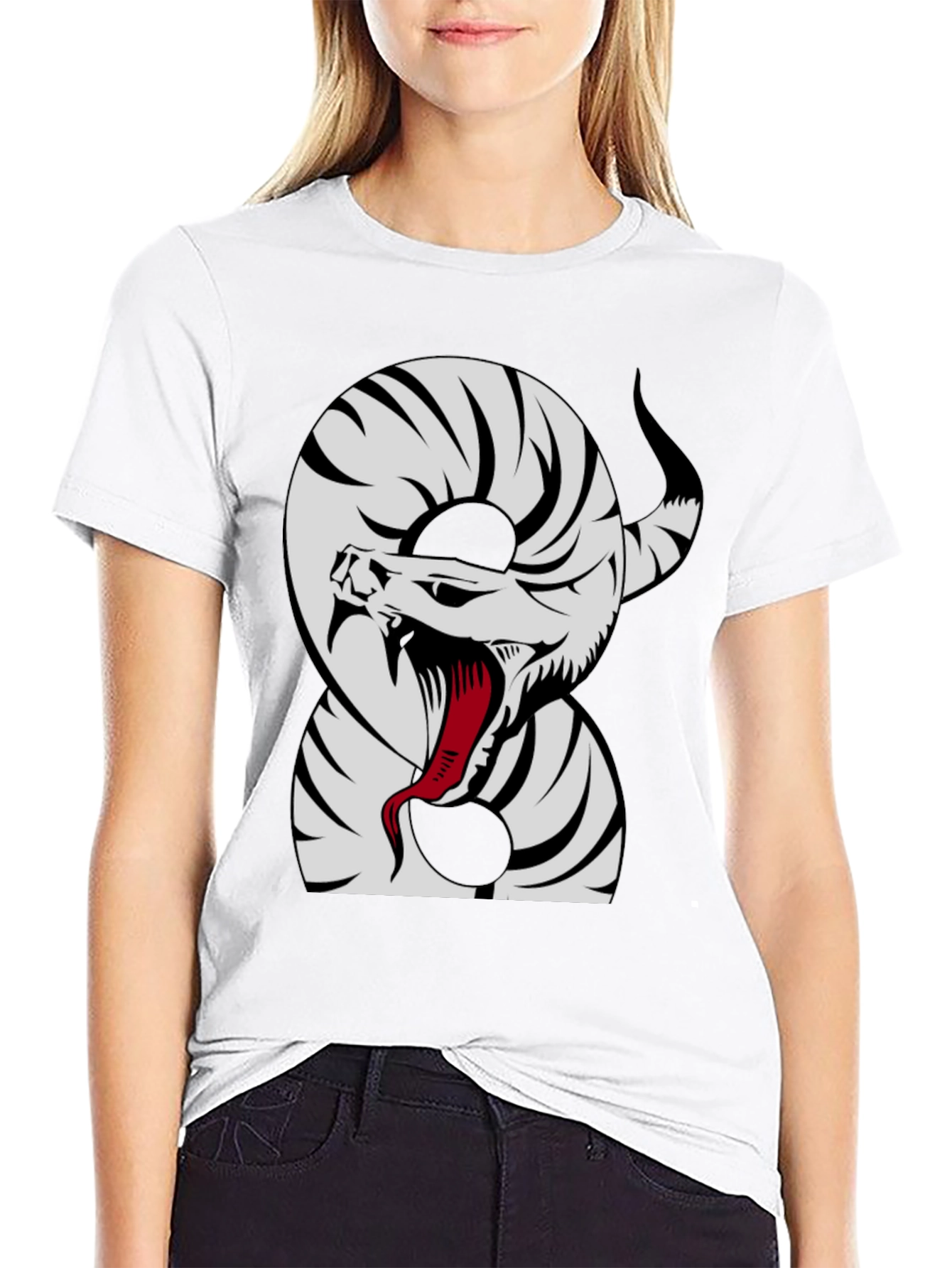 Snake T-Shirt: Striking Graphic Tee