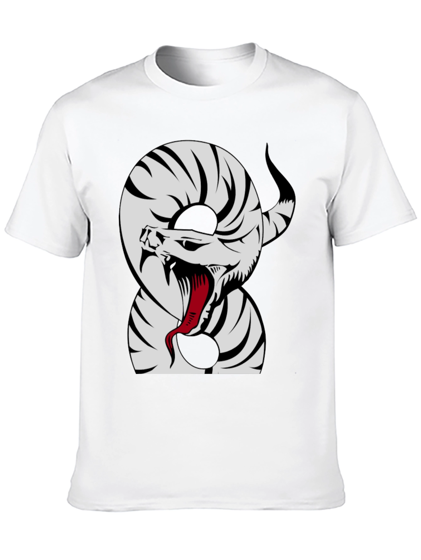 Snake T-Shirt: Striking Graphic Tee