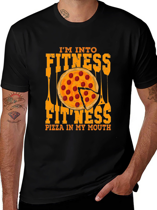 Im Into Fitness Pizza T-Shirt