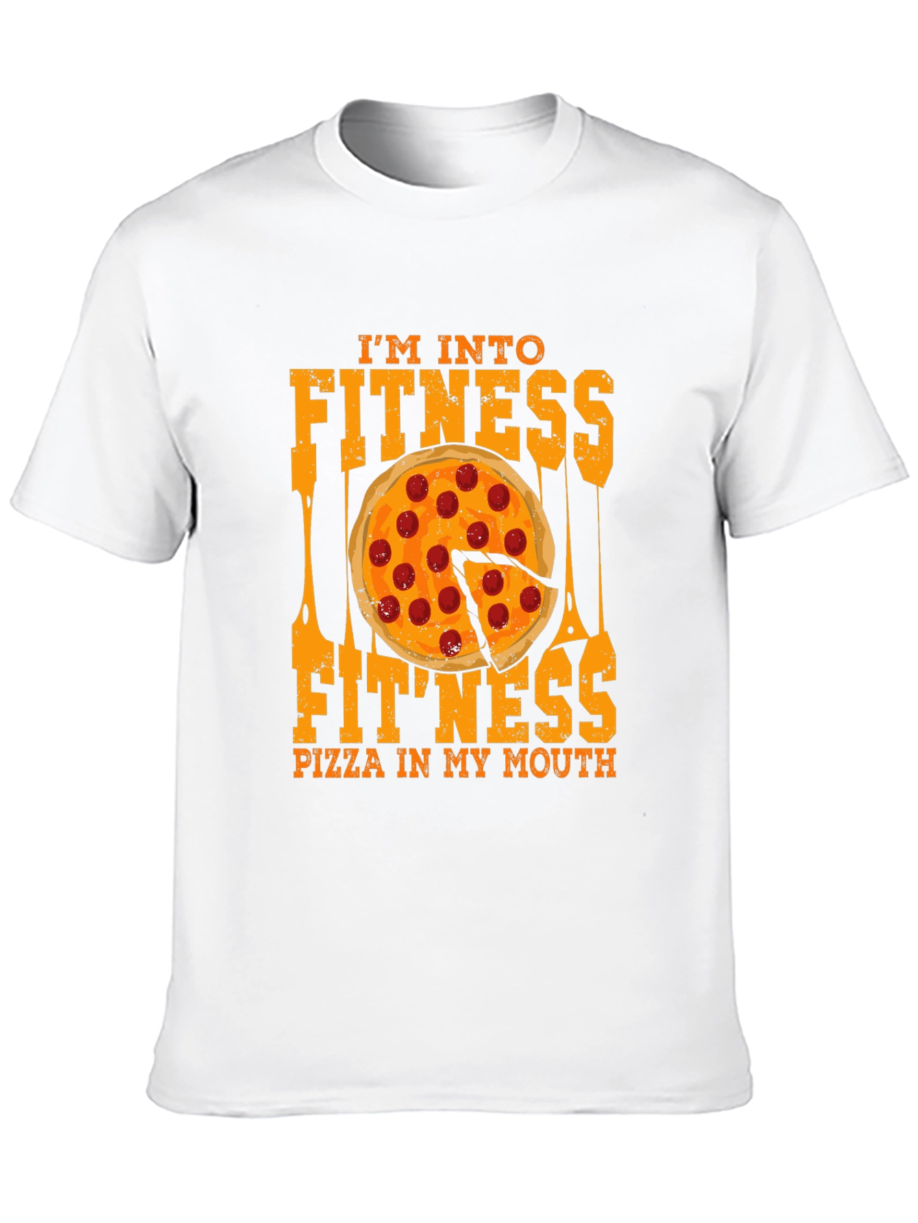 Im Into Fitness Pizza T-Shirt