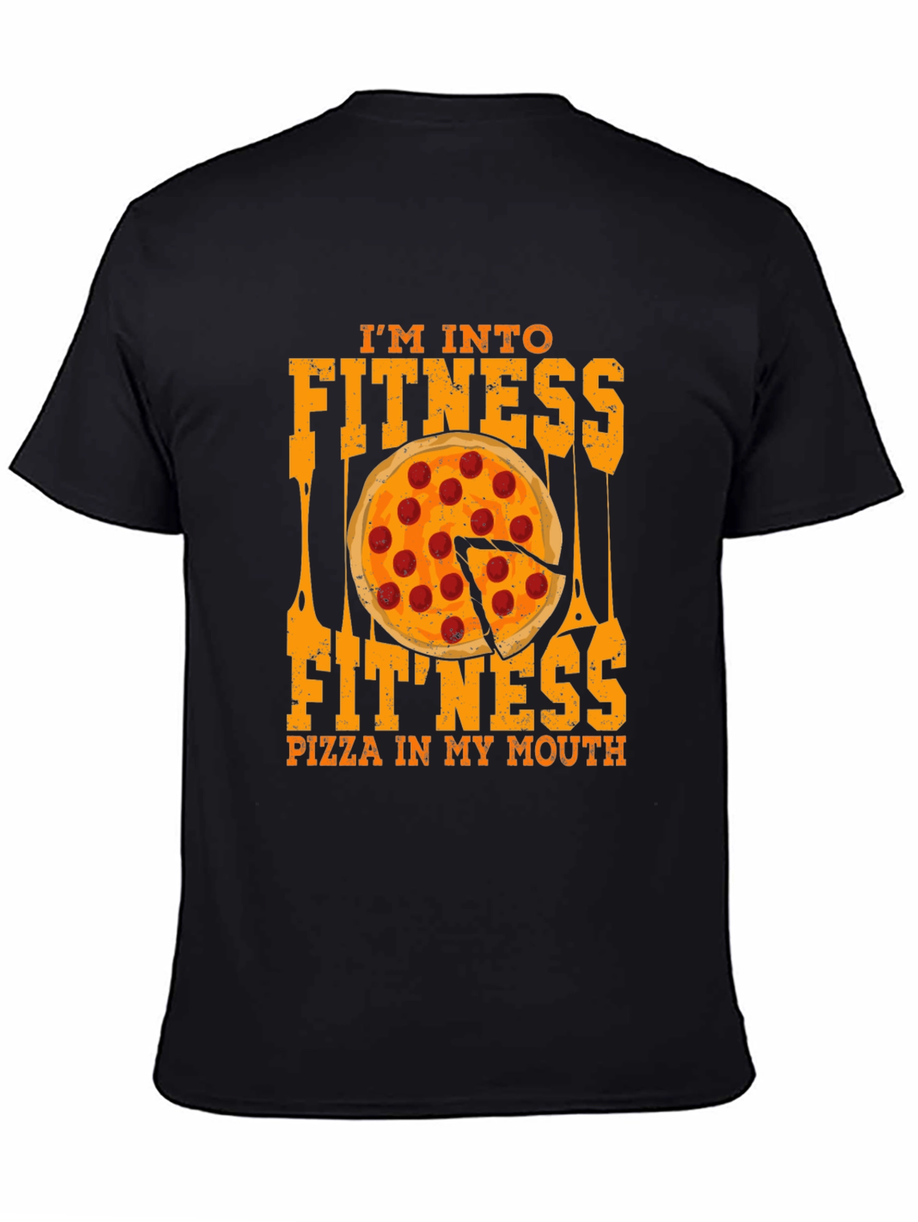Im Into Fitness Pizza T-Shirt