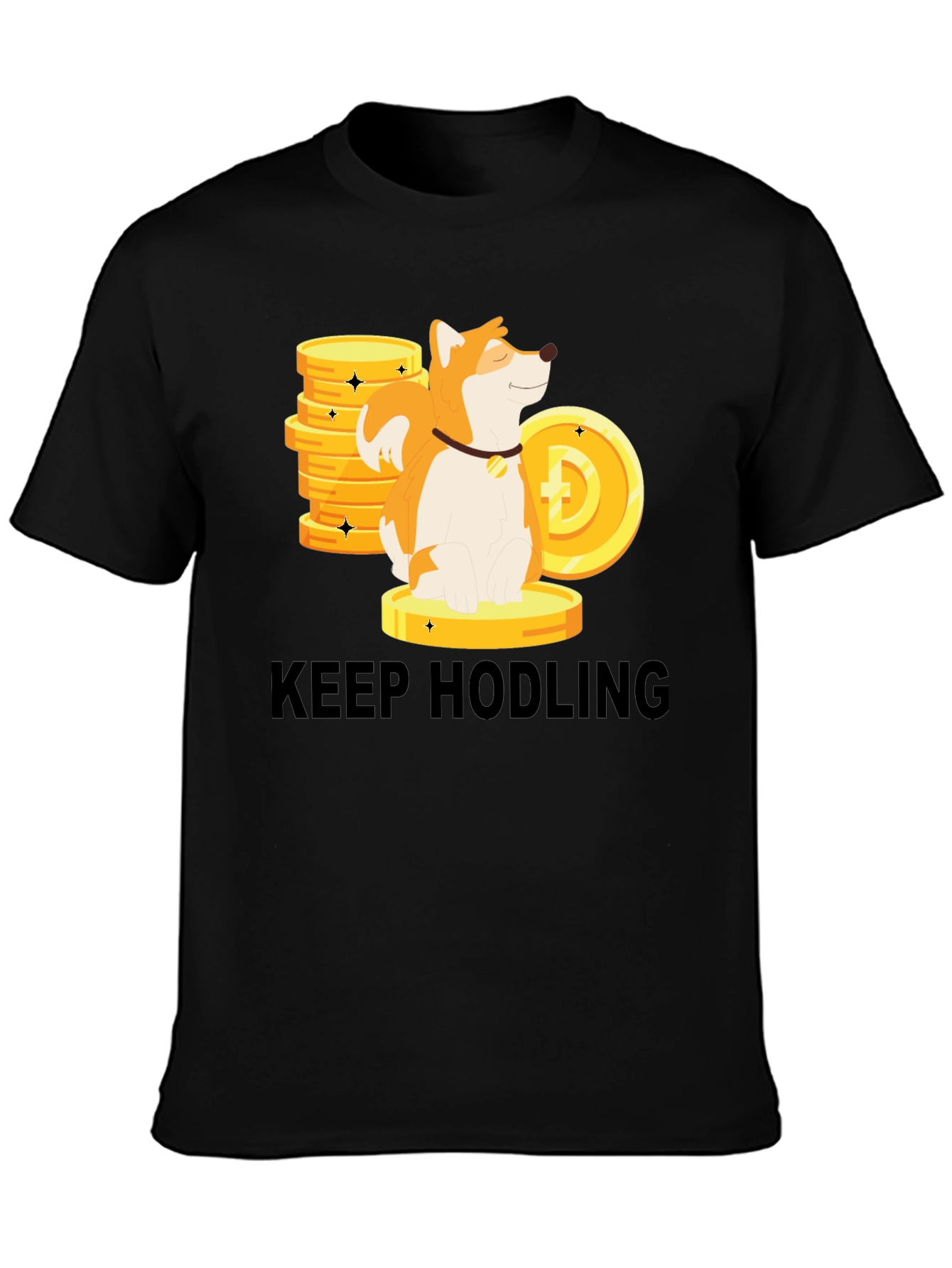 Keep Hodling Dogecoin Graphic Tee