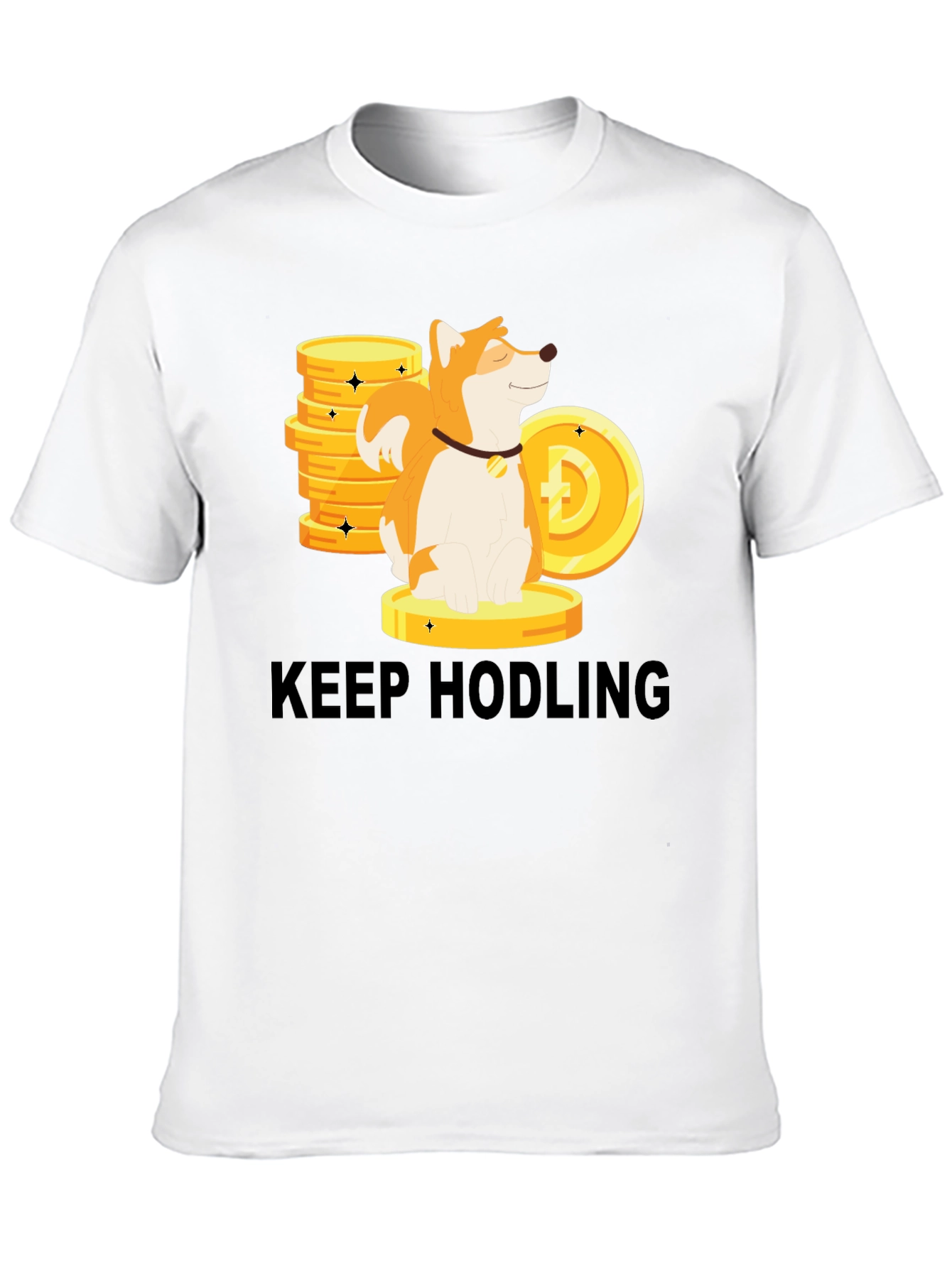 Keep Hodling Dogecoin Graphic Tee