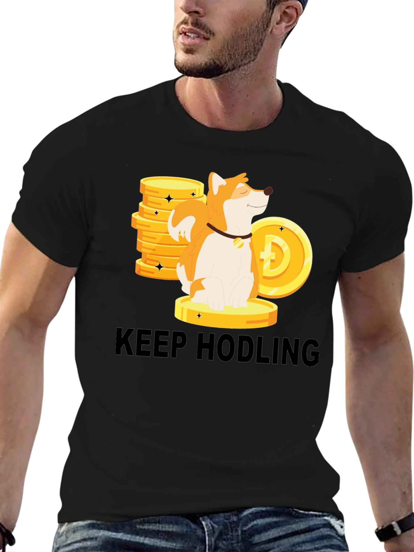 Keep Hodling Dogecoin Graphic Tee
