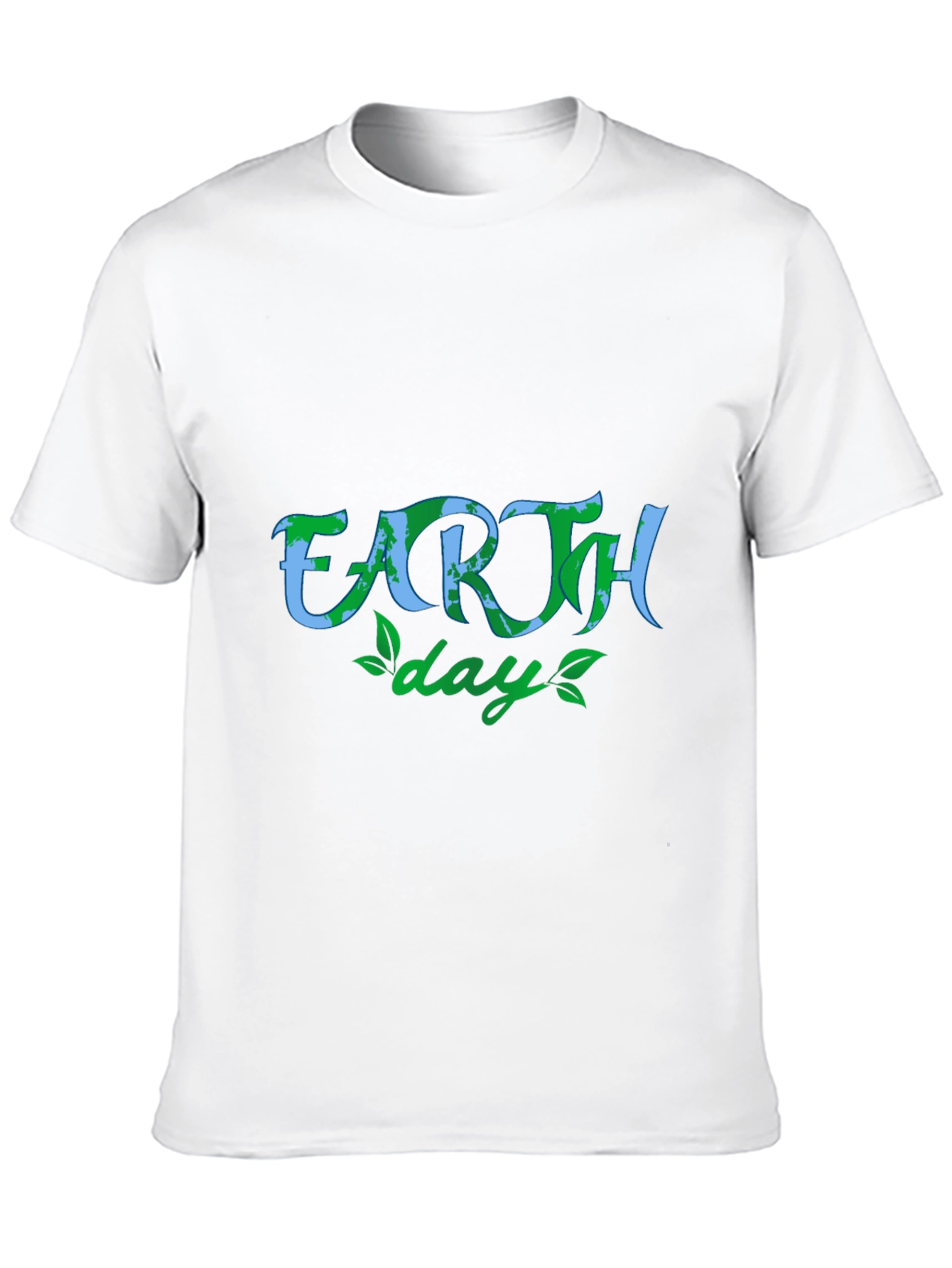 Earth Day Graphic T-Shirt - Black Short Sleeve