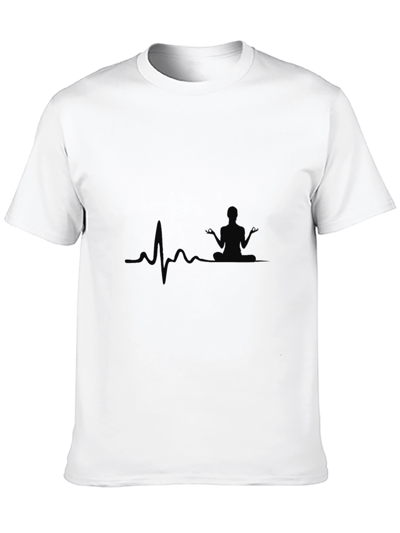 Yoga Heartbeat Graphic T-Shirt