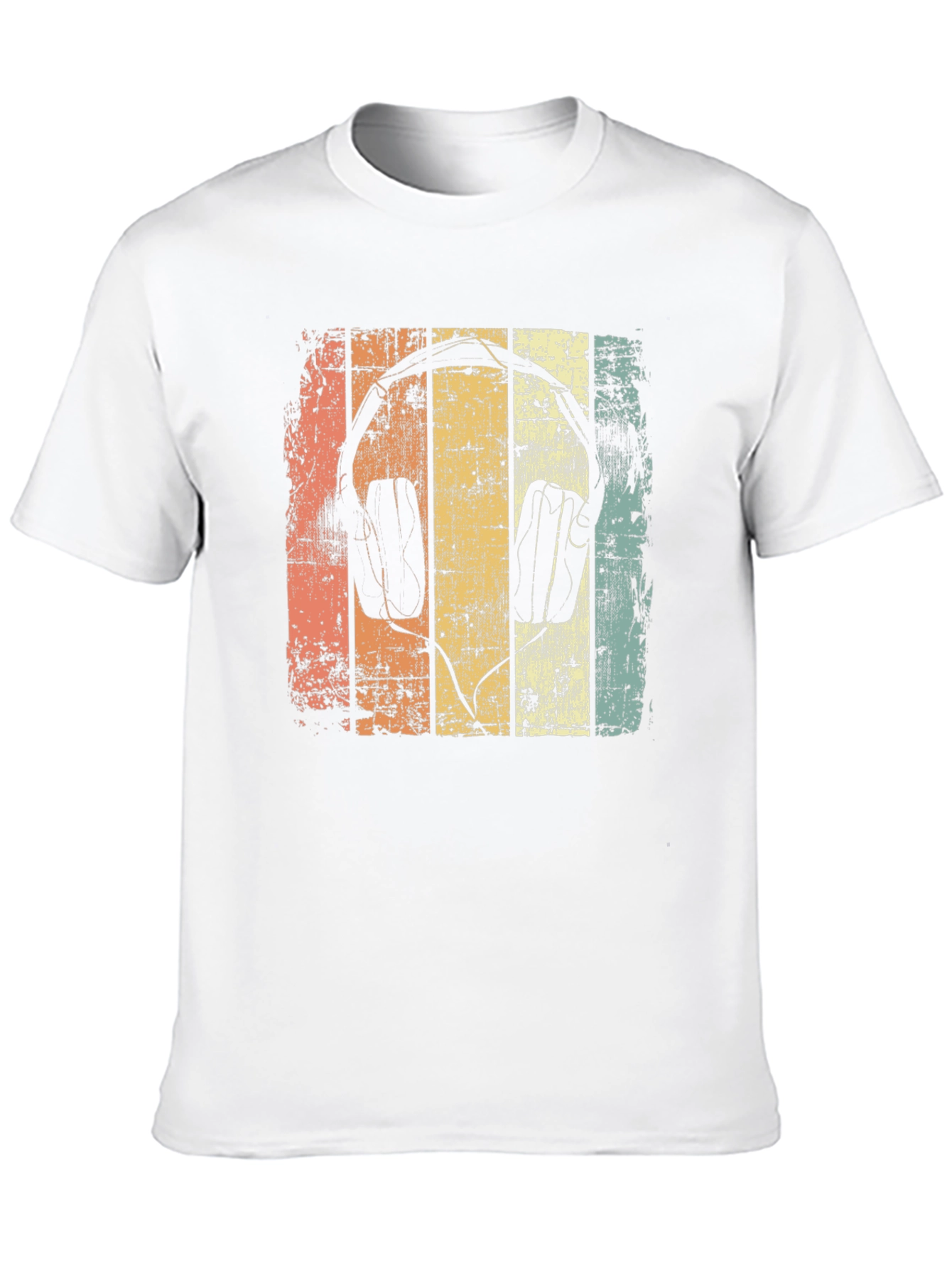 Retro Headphones Graphic Tee