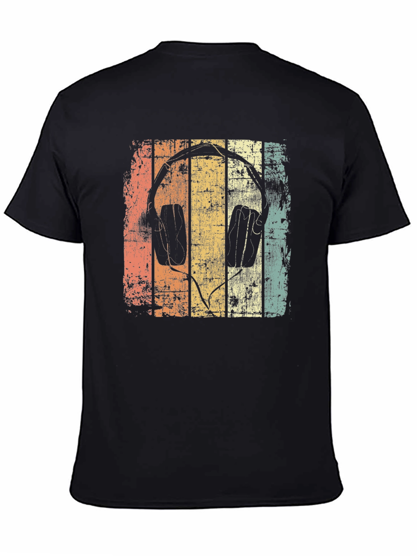 Retro Headphones Graphic Tee