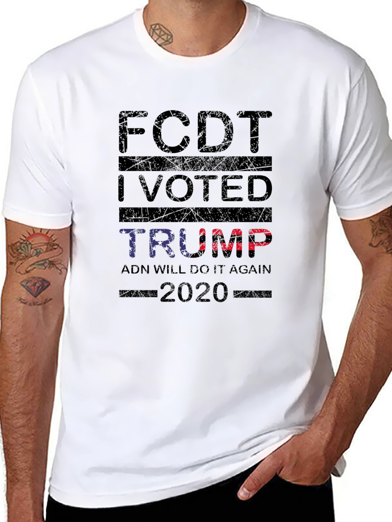 FCDT I Voted Trump 2020 T-Shirt