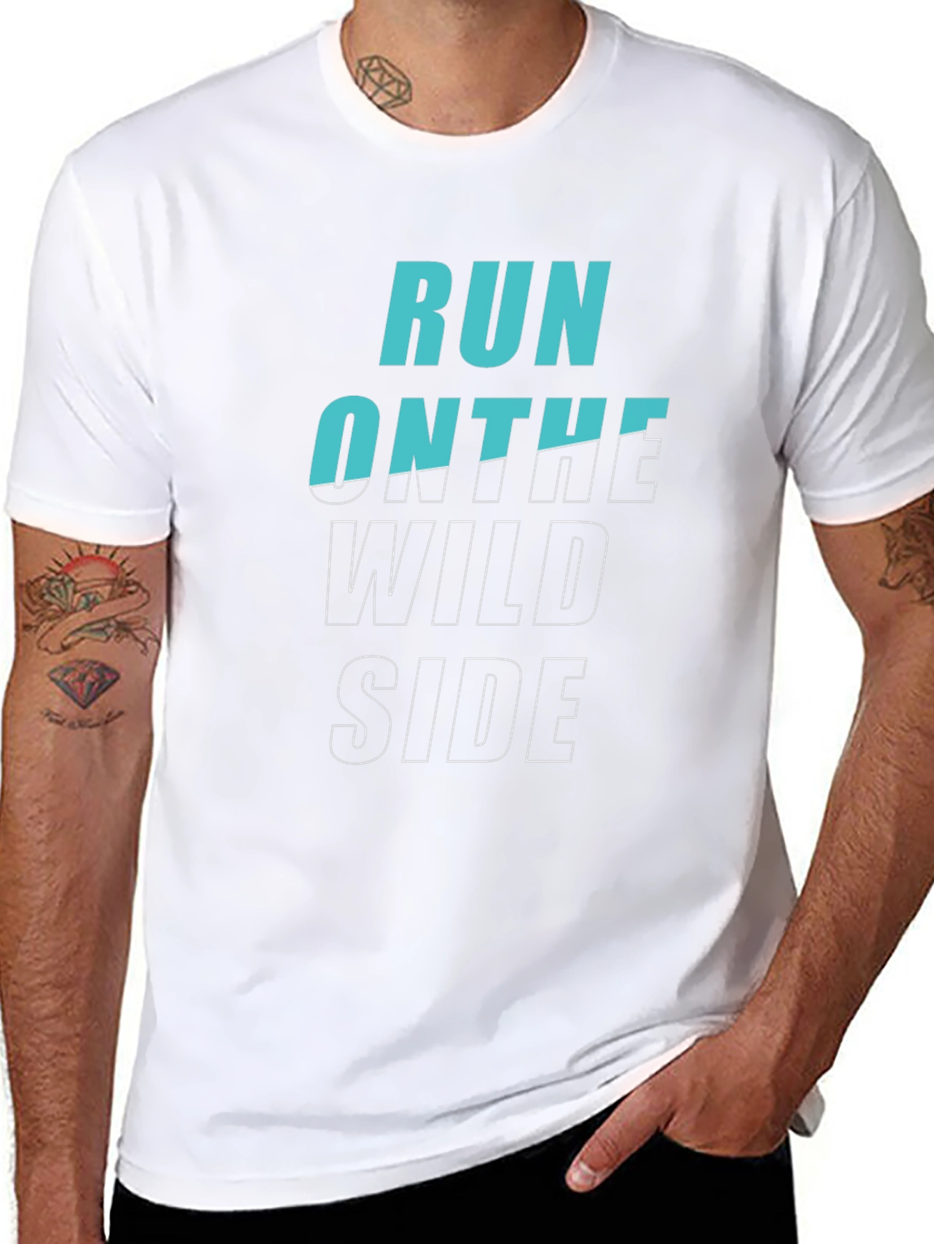 Run On The Wild Side Graphic Tee