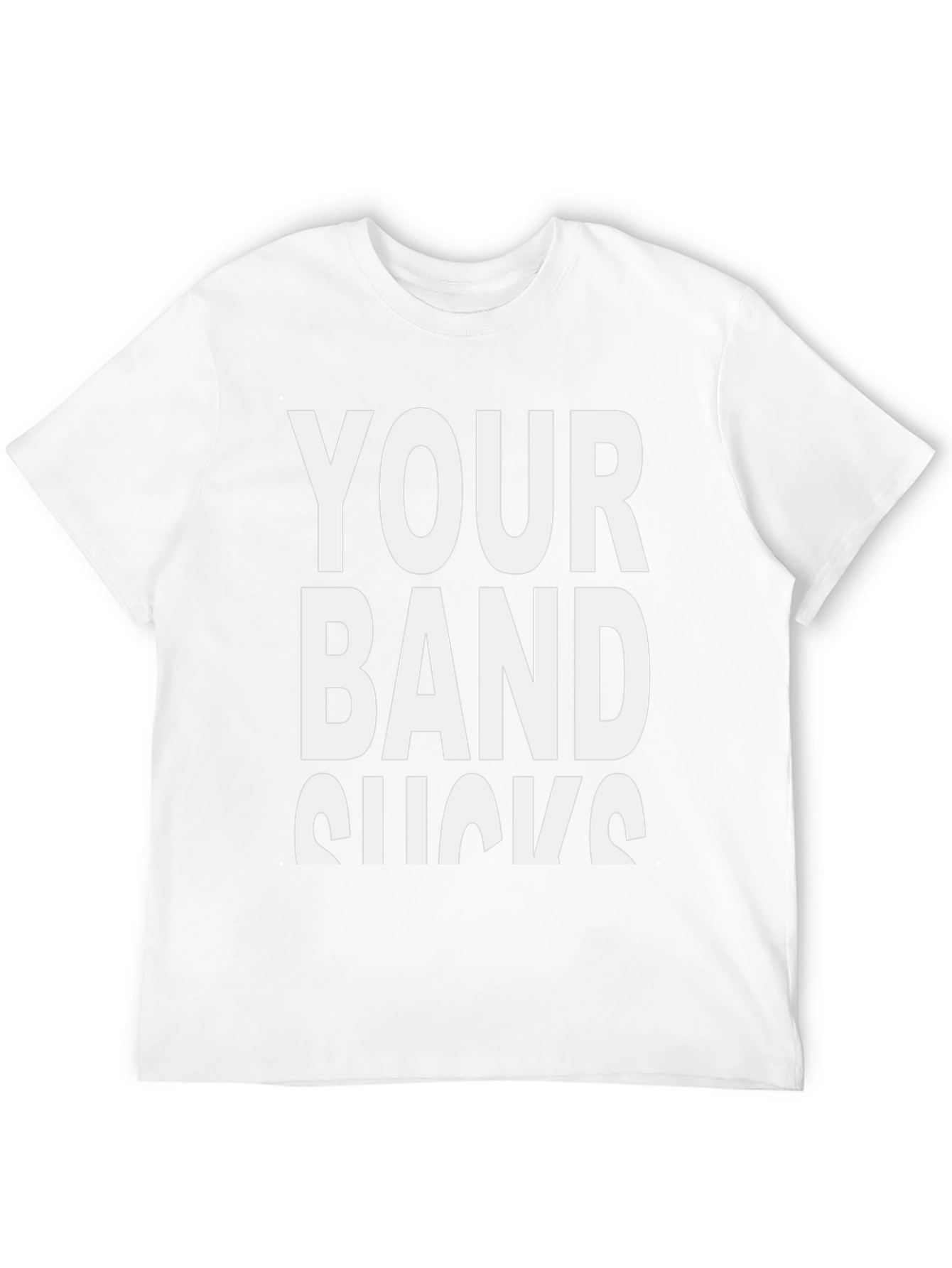 Your Band Sucks Graphic T-Shirt - Black