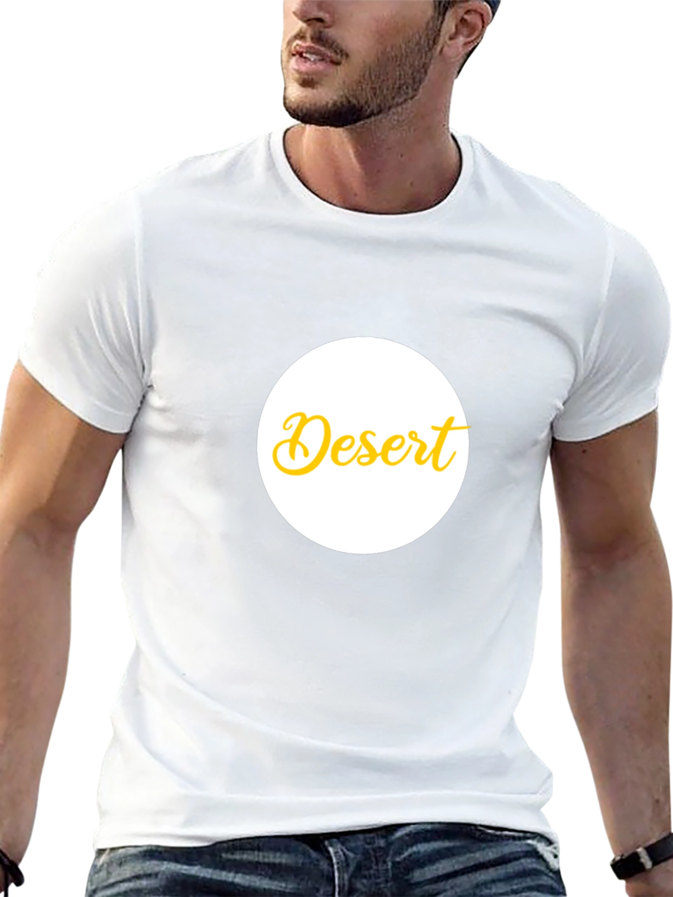 Desert Graphic Black T-Shirt