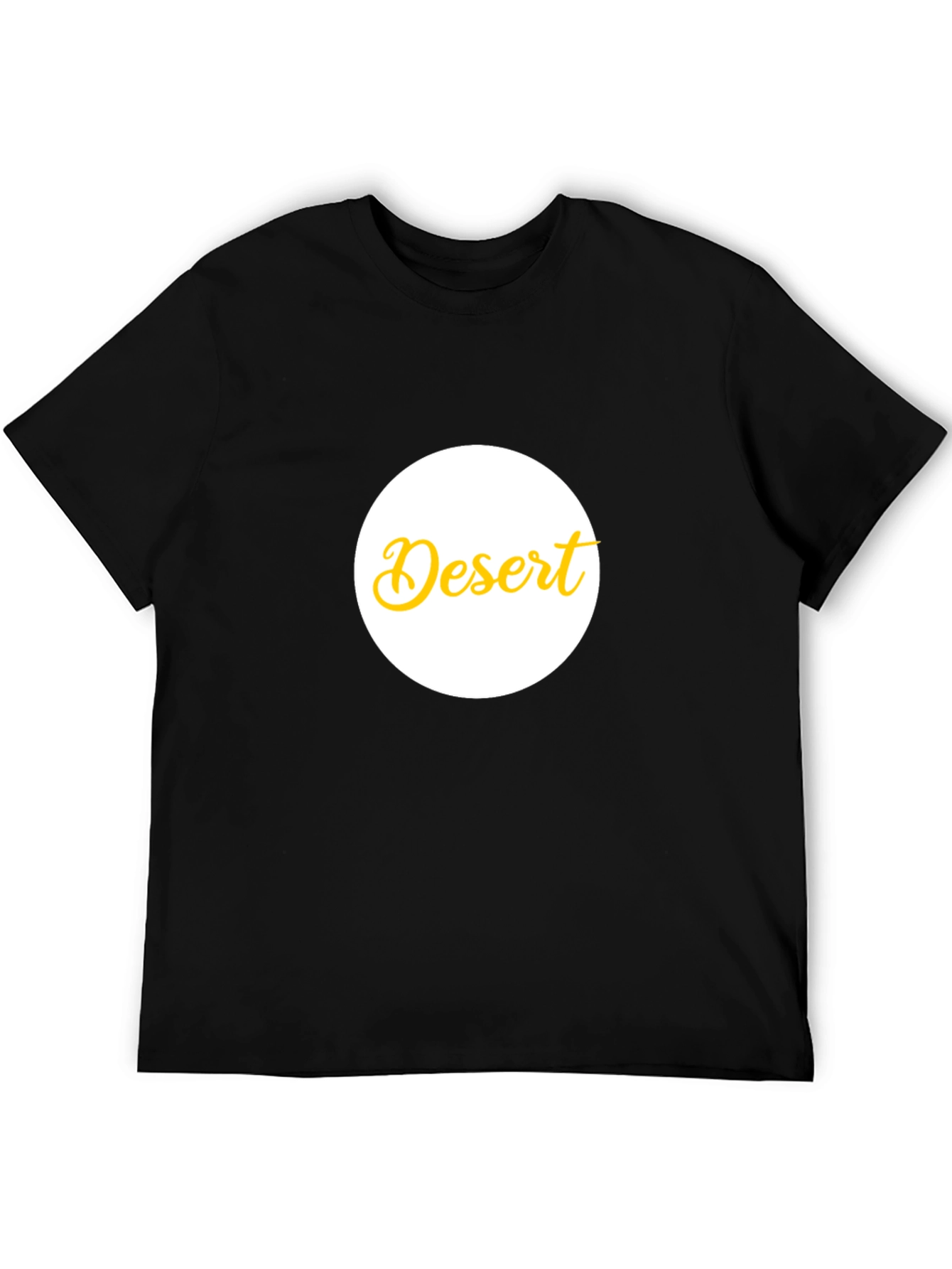 Desert Graphic Black T-Shirt