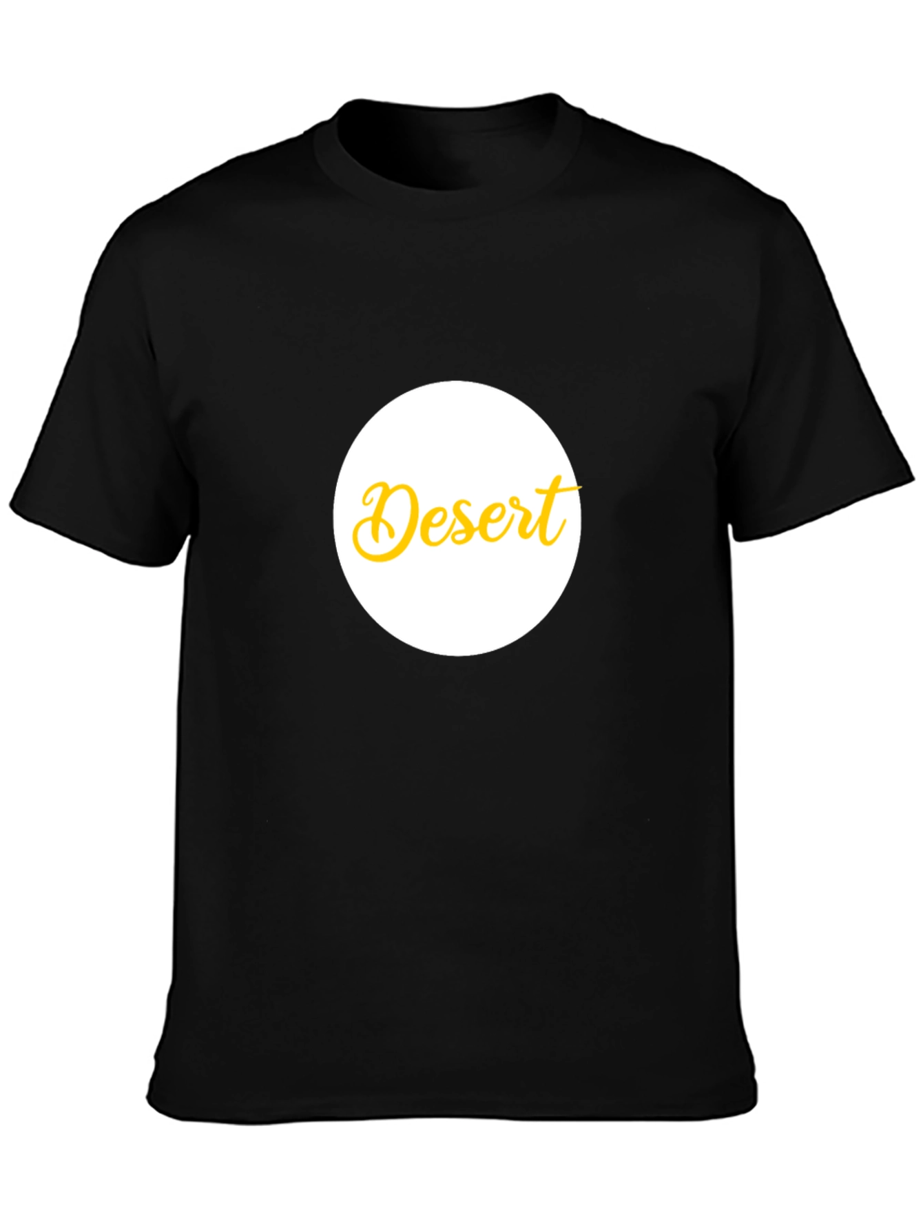 Desert Graphic Black T-Shirt
