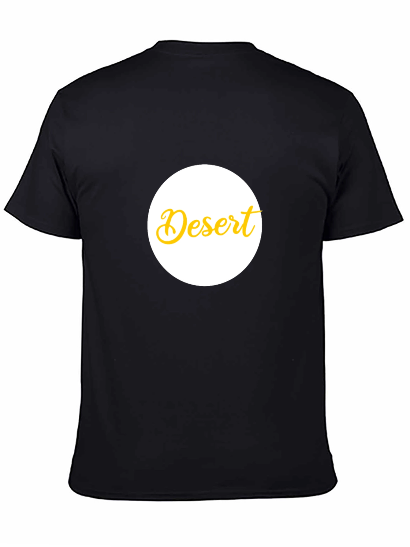Desert Graphic Black T-Shirt