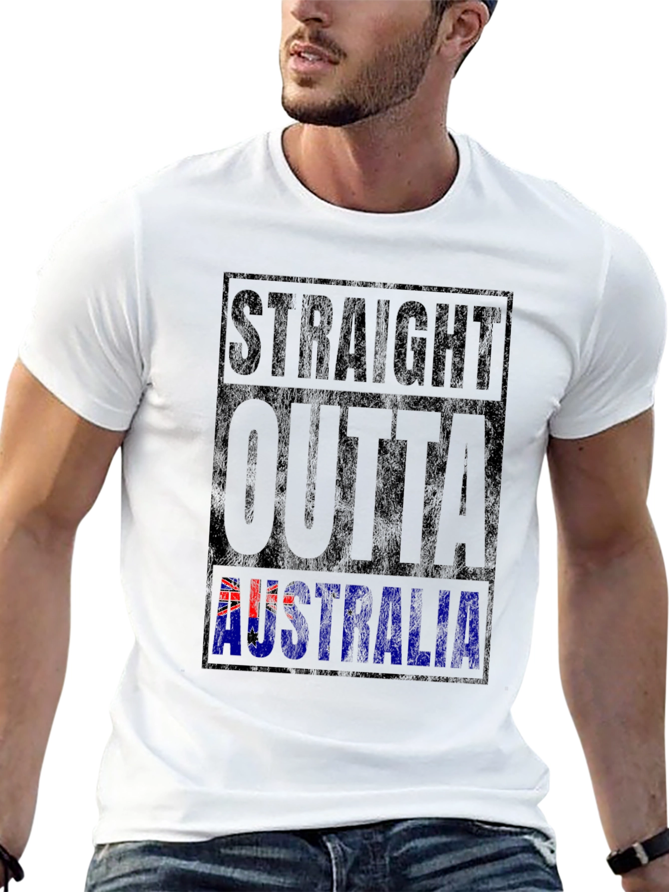 Straight Outta Australia Graphic Tee