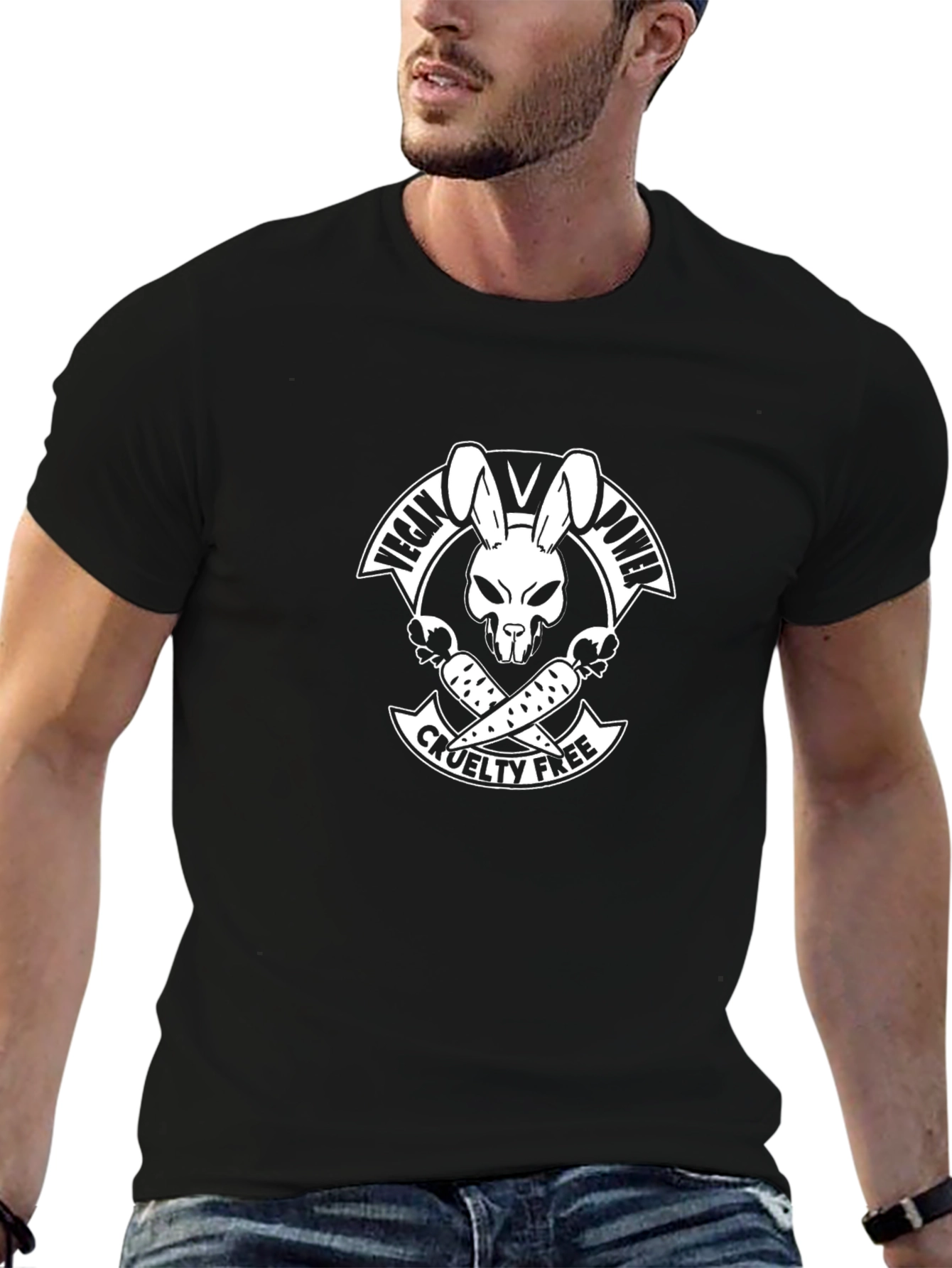Vegan Power T-Shirt - Cruelty Free Design