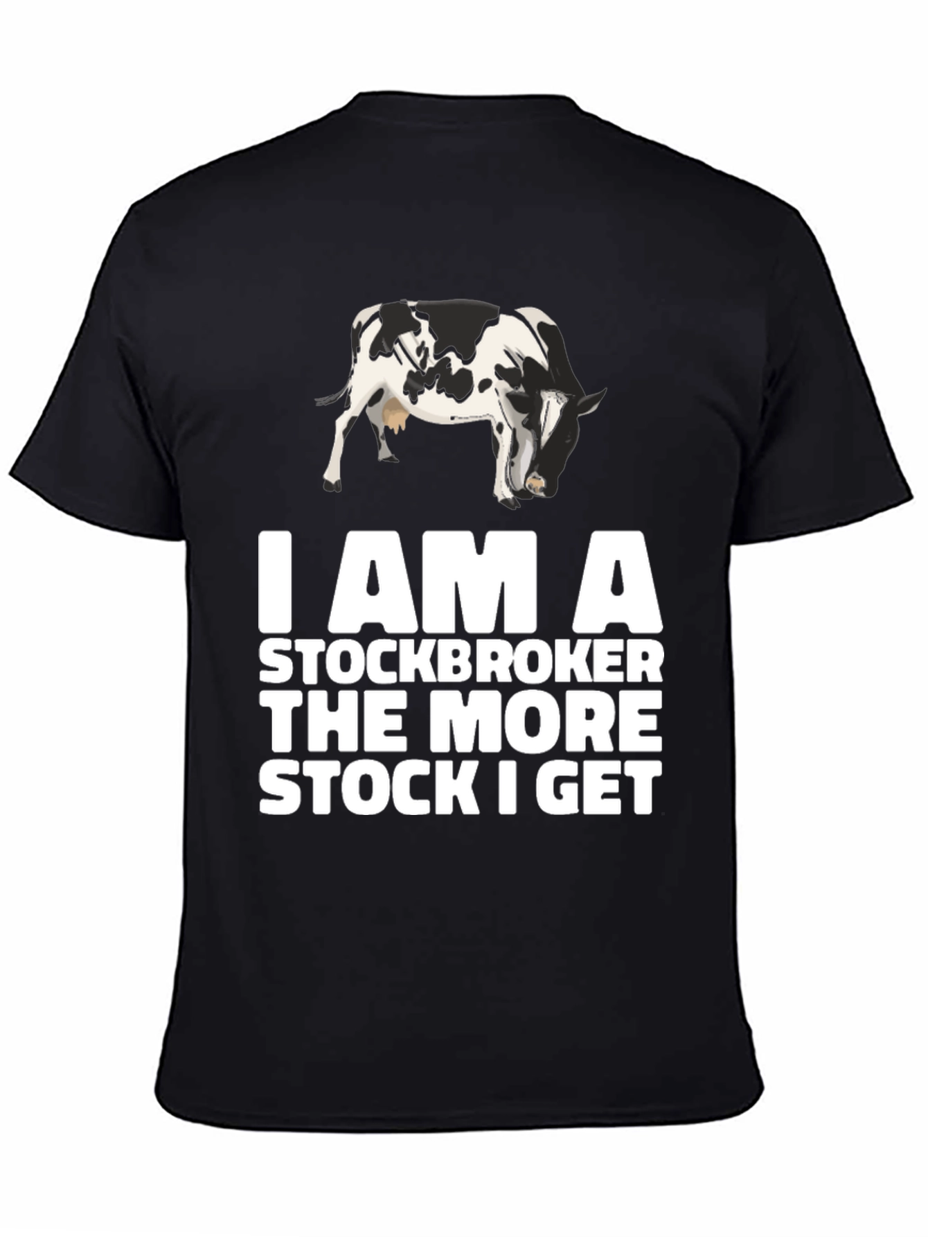 Stockbroker Cow T-Shirt