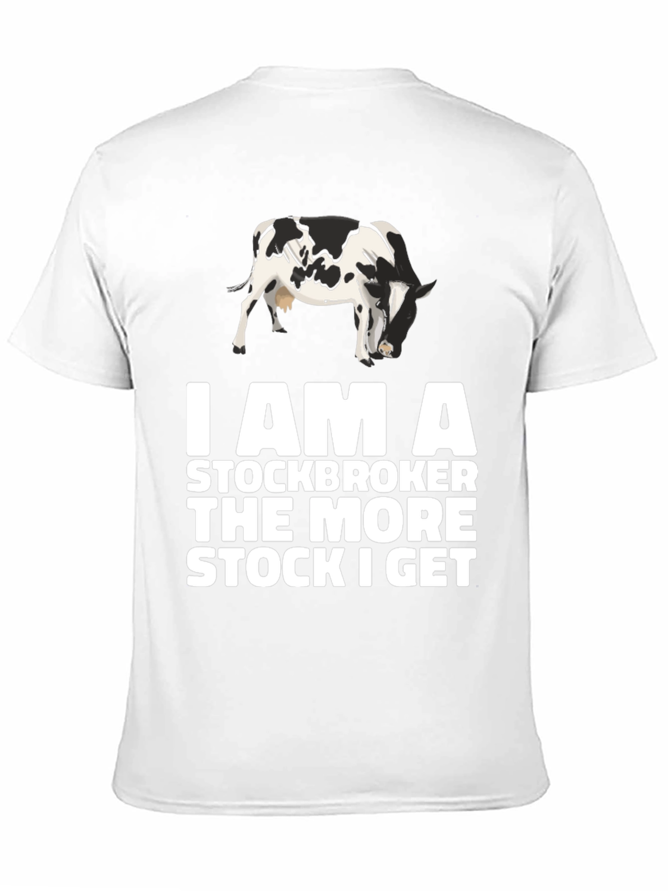 Stockbroker Cow T-Shirt