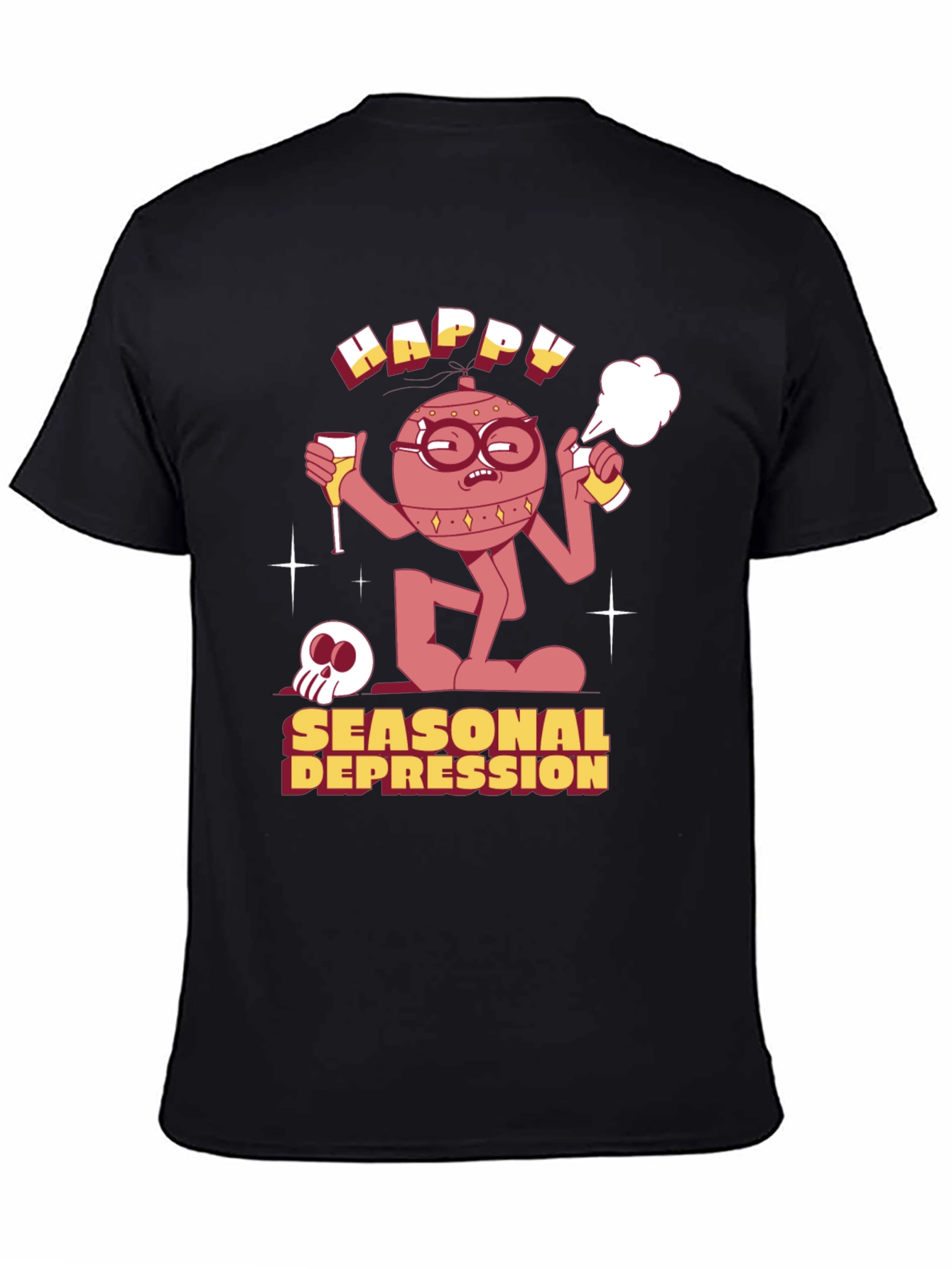Happy Seasonal Depression Graphic Tee